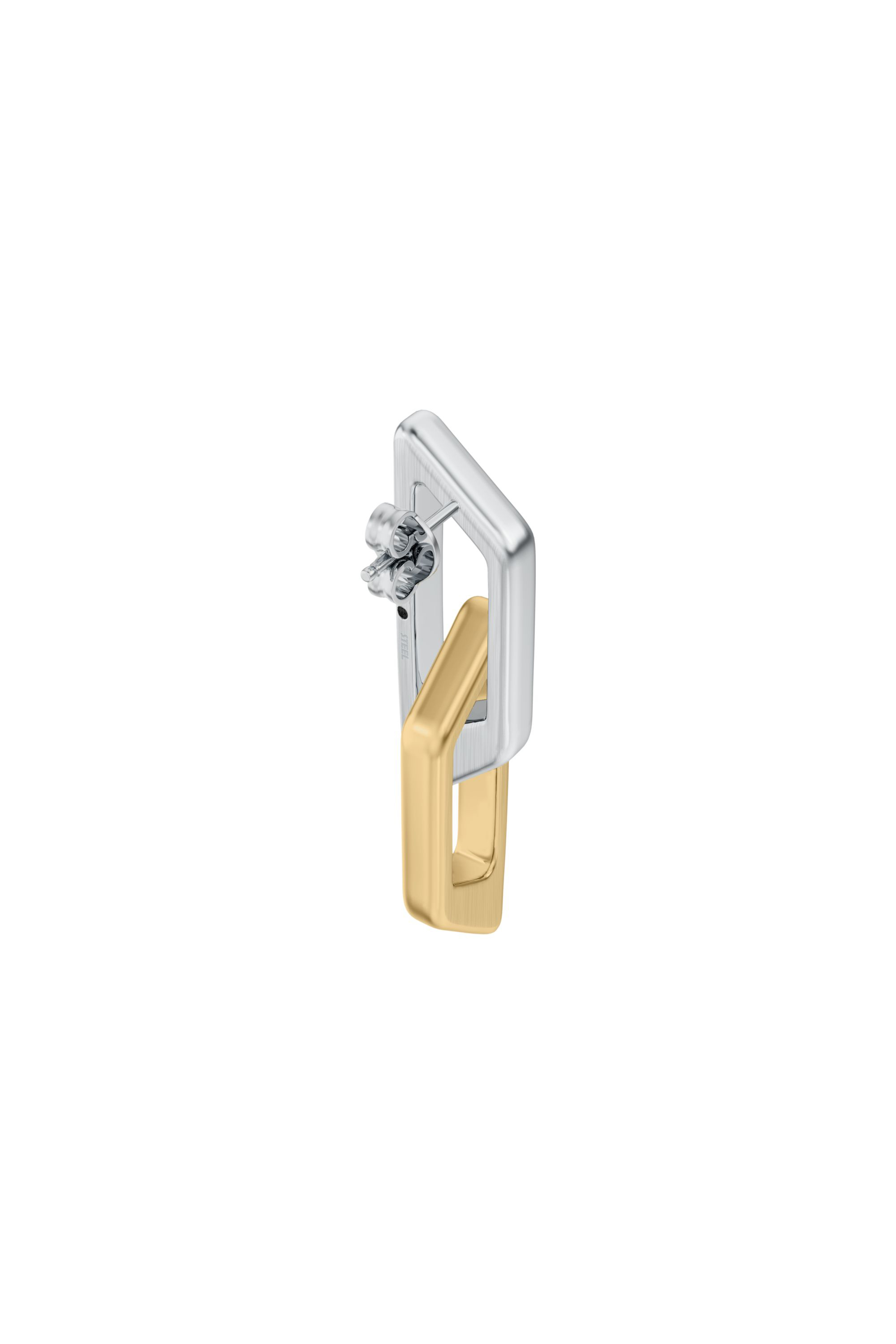 Diesel - DX1685931  JEWELLERY, Orecchino pendente in acciaio inox Unisex in Argento - 3
