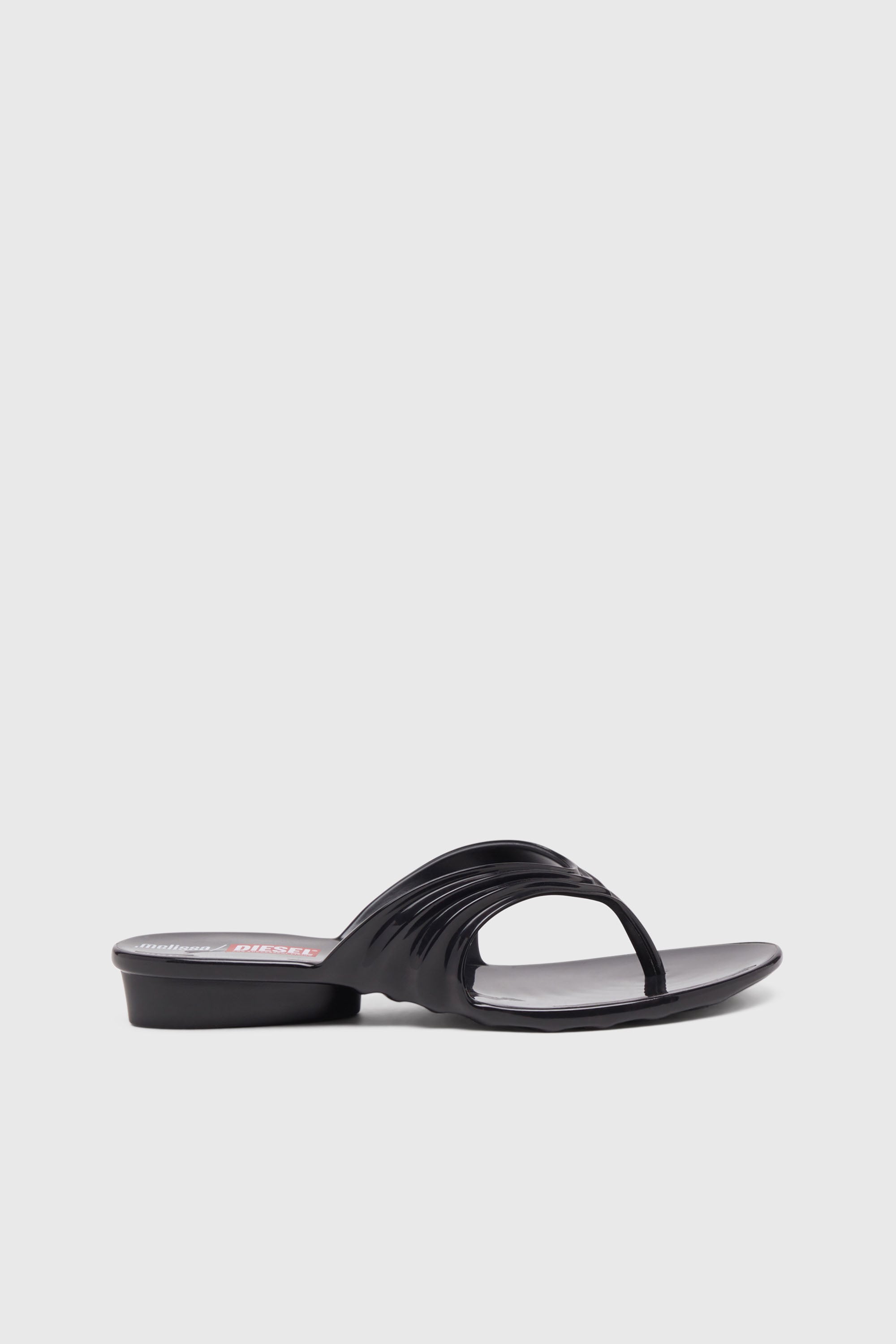 Diesel - MELISSA QUANTUM THONG, Infradito in Melflex&reg; Donna in Nero - 2