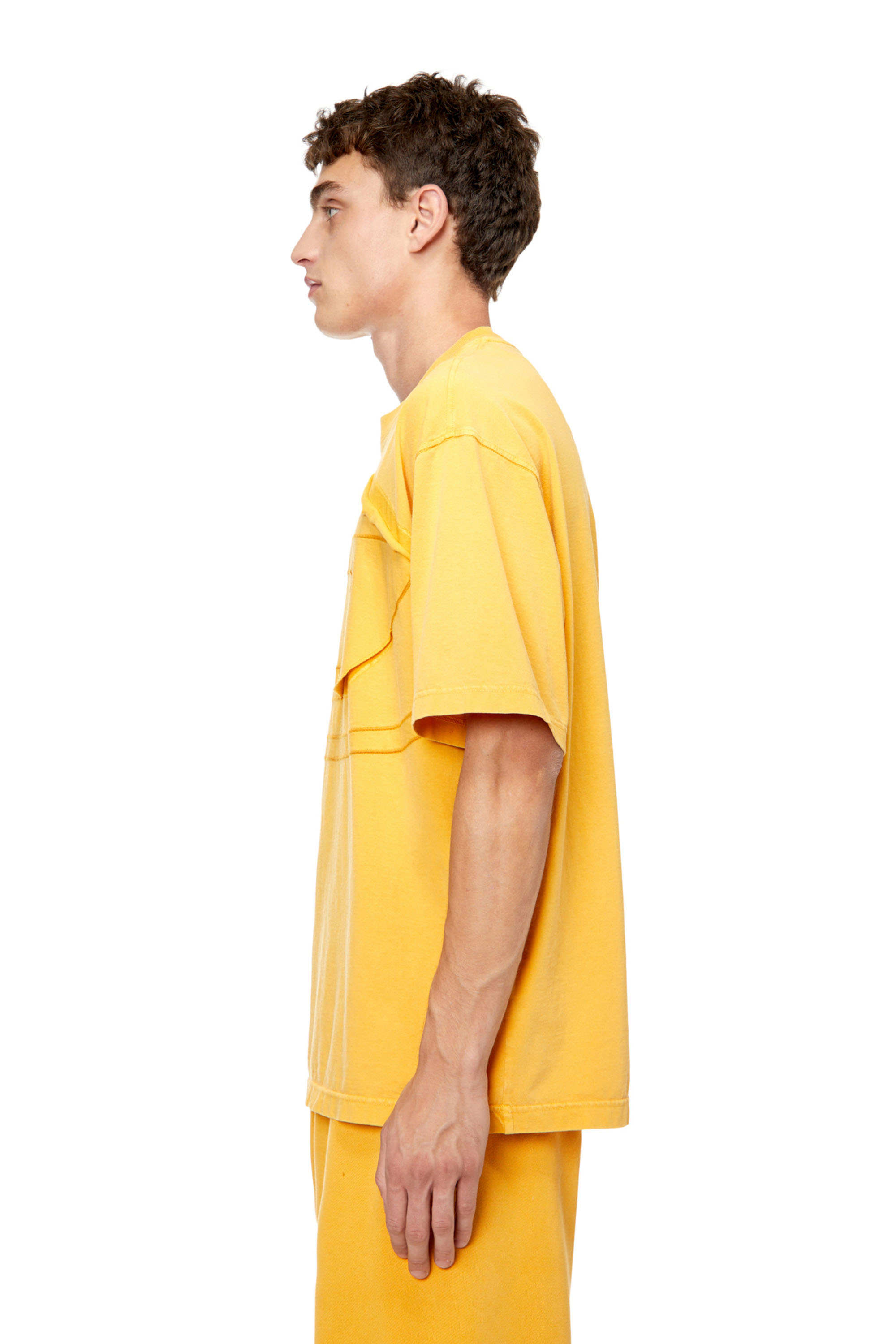 Diesel - T-WASH-PEELOVAL, Giallo - Image 6