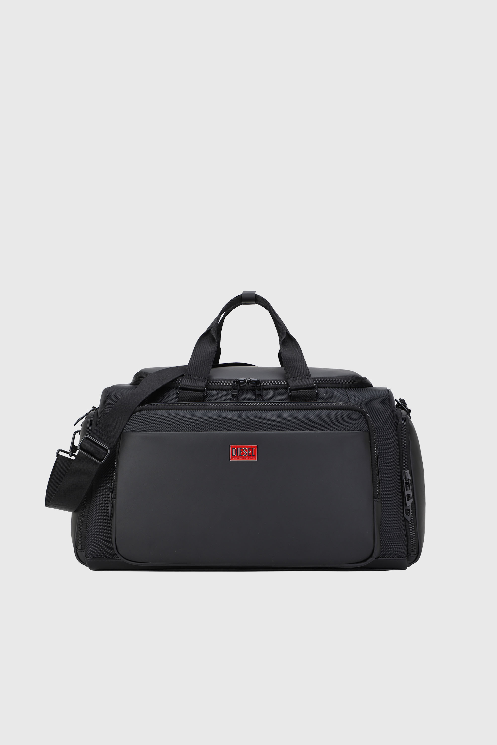 Diesel - DIESEL CARBON FIBER DUFFLE-BLACK DSB002, Borsa da viaggio capiante Unisex in Nero - 1