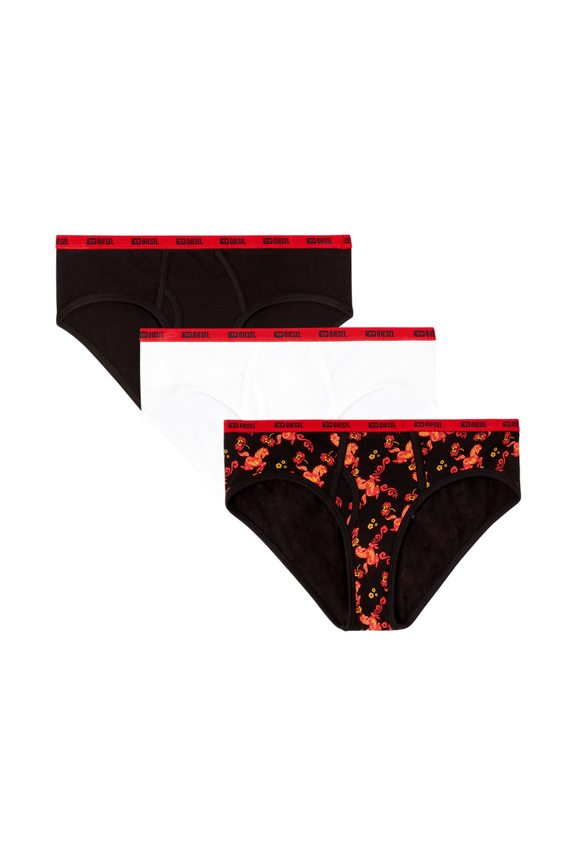 Diesel - OXY-GFT-3PACK, Confezione da tre slip con motivo cavalli Donna in ToBeDefined - 1