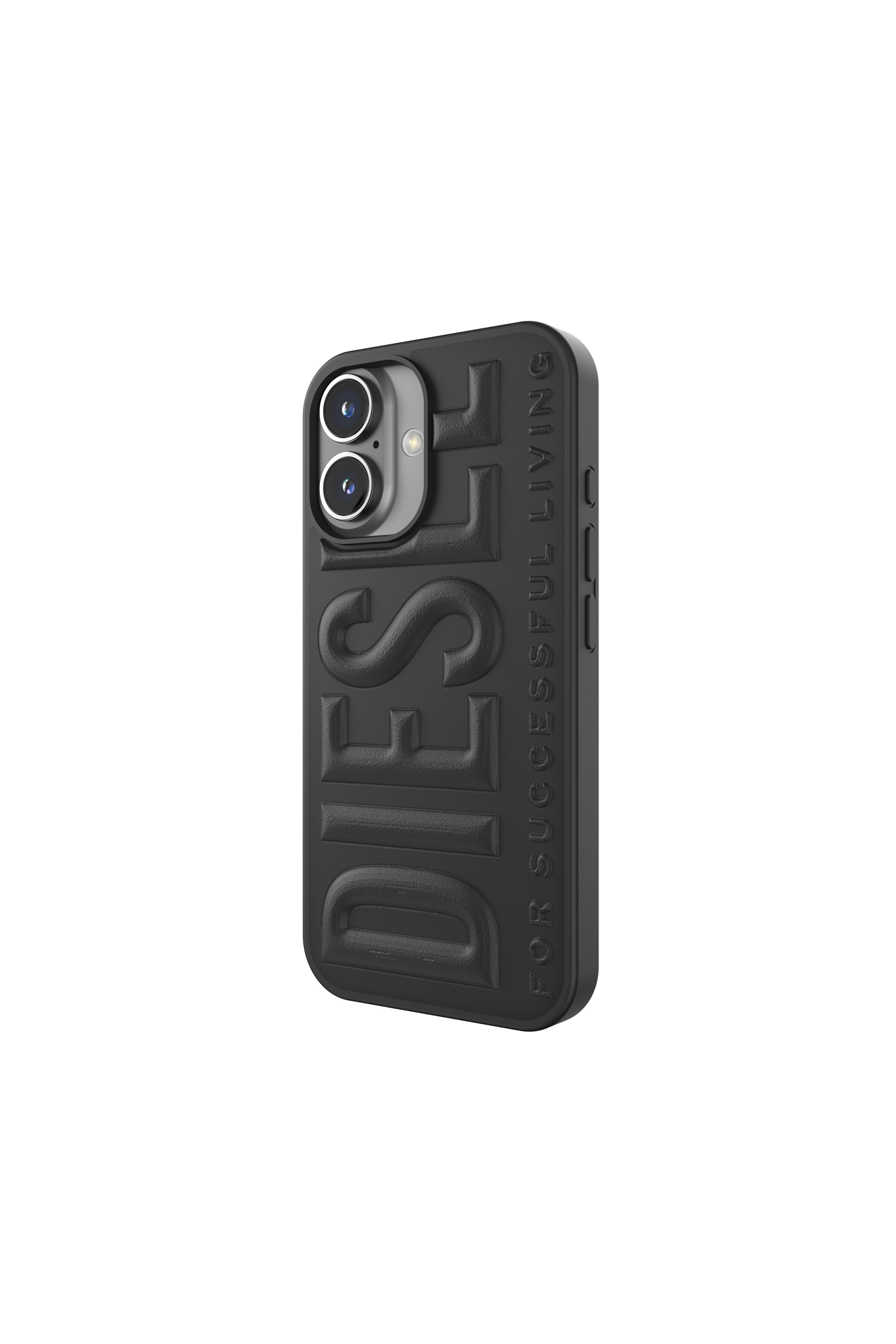 Diesel - 60209  MOULDED CASE, Cover 3D Biscotto per iP 16 Unisex in Nero - 2