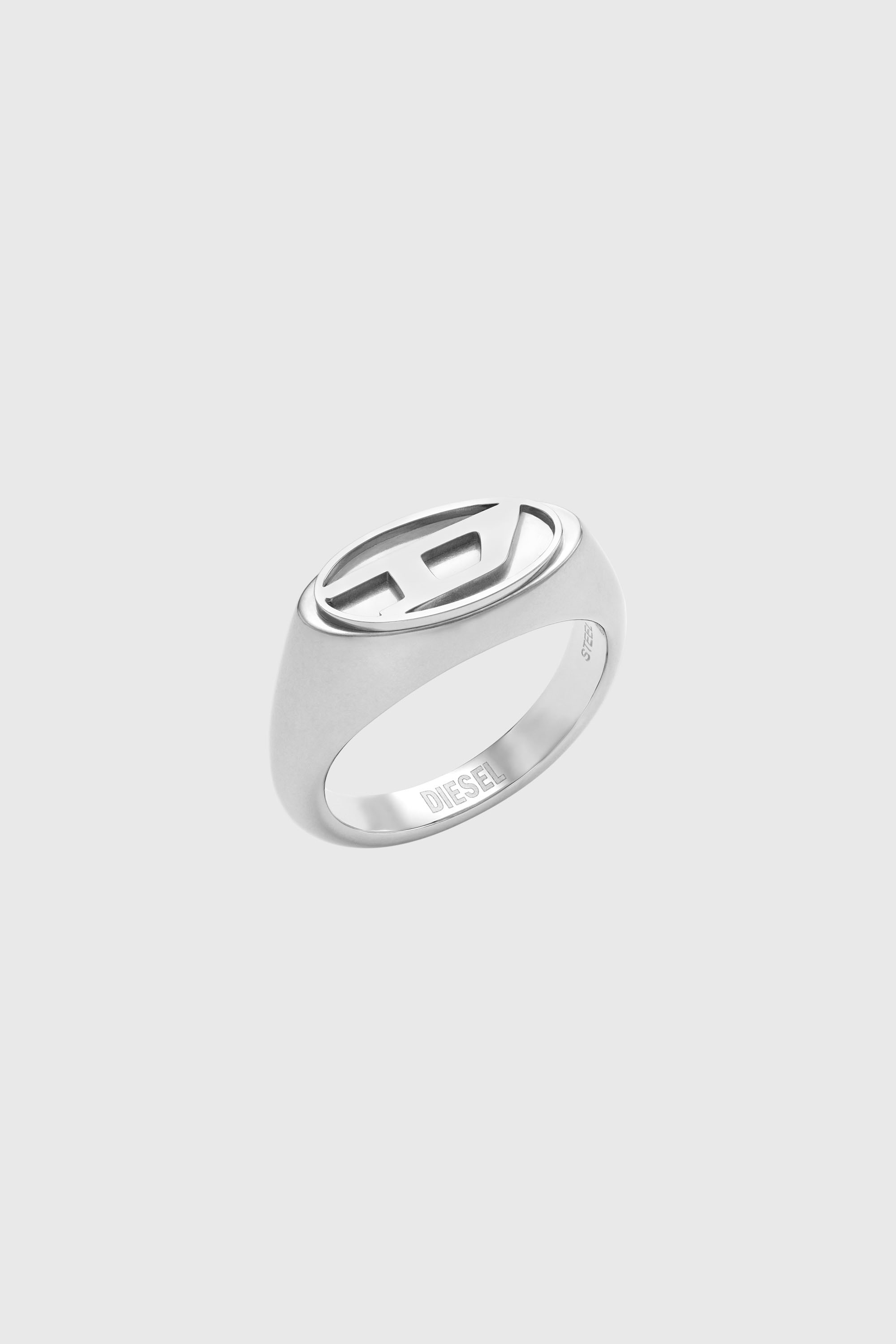 Diesel - DX1475, Anello in acciaio inossidabile Unisex in Argento - 1
