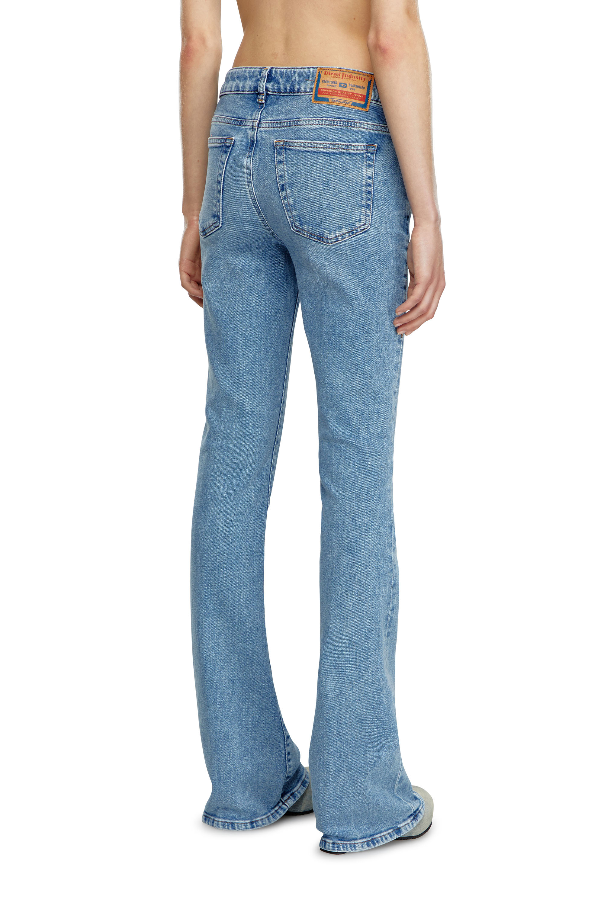 Diesel - Bootcut and Flare Jeans 1969 D-Ebbey 9B92L, Blu Chiaro - Image 3