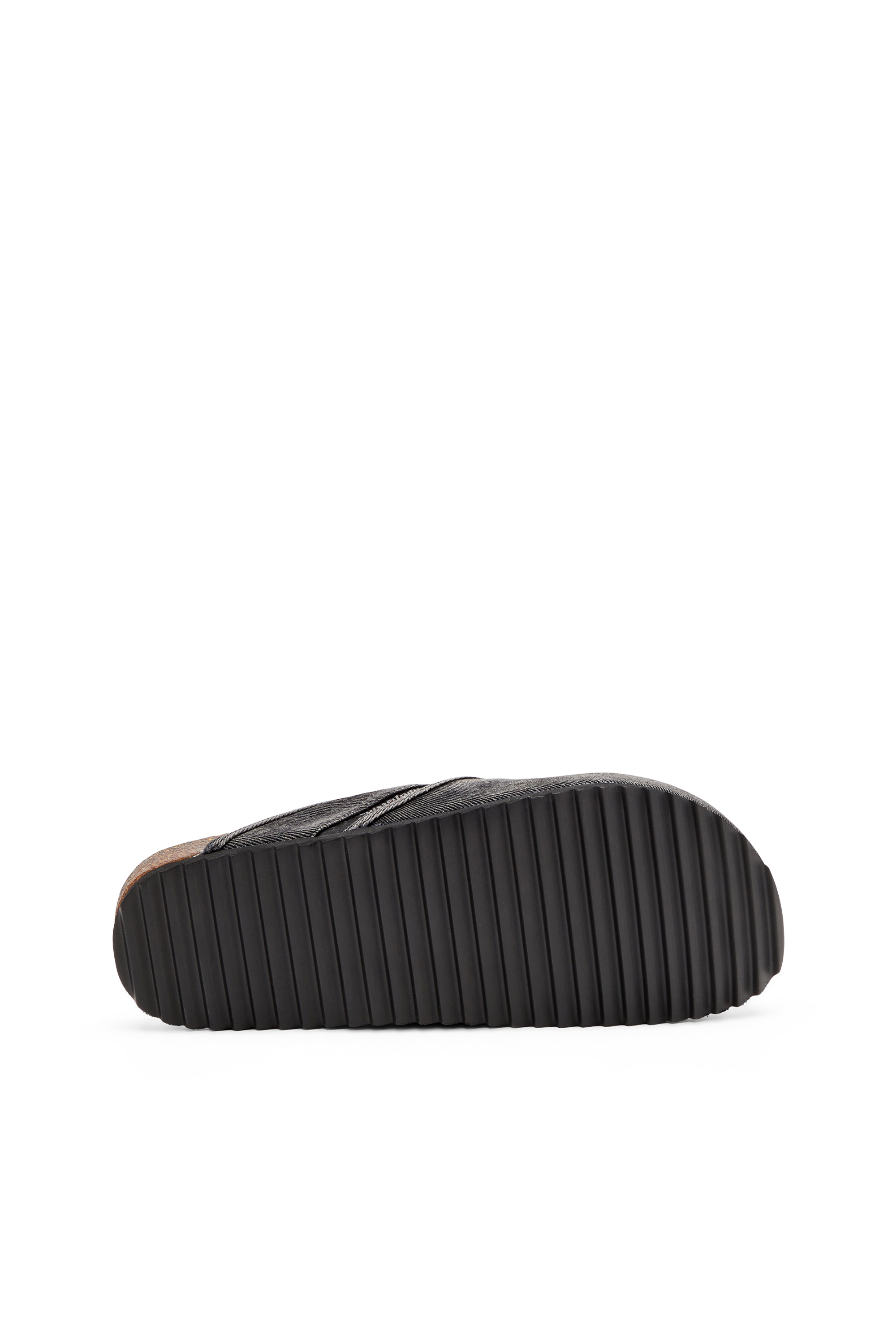 D-WOODSTOCK SLIP-ON, Black Diesel - D-WOODSTOCK SLIP-ON, Man's D-Woodstock-Denim mules in Black - 4