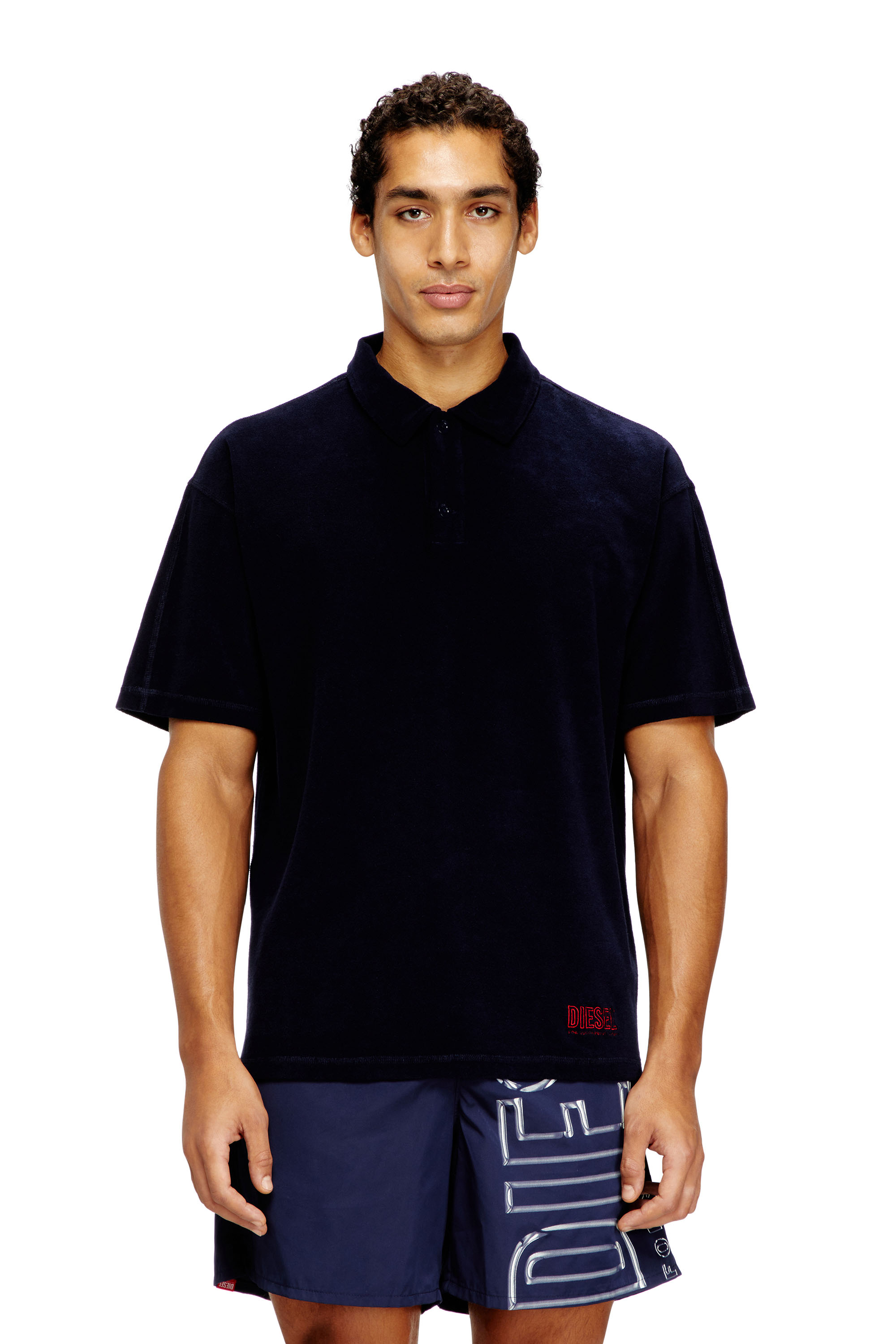 Diesel - JOSHUA-D-CORE, Polo in cotone spugna Uomo in ToBeDefined - 1