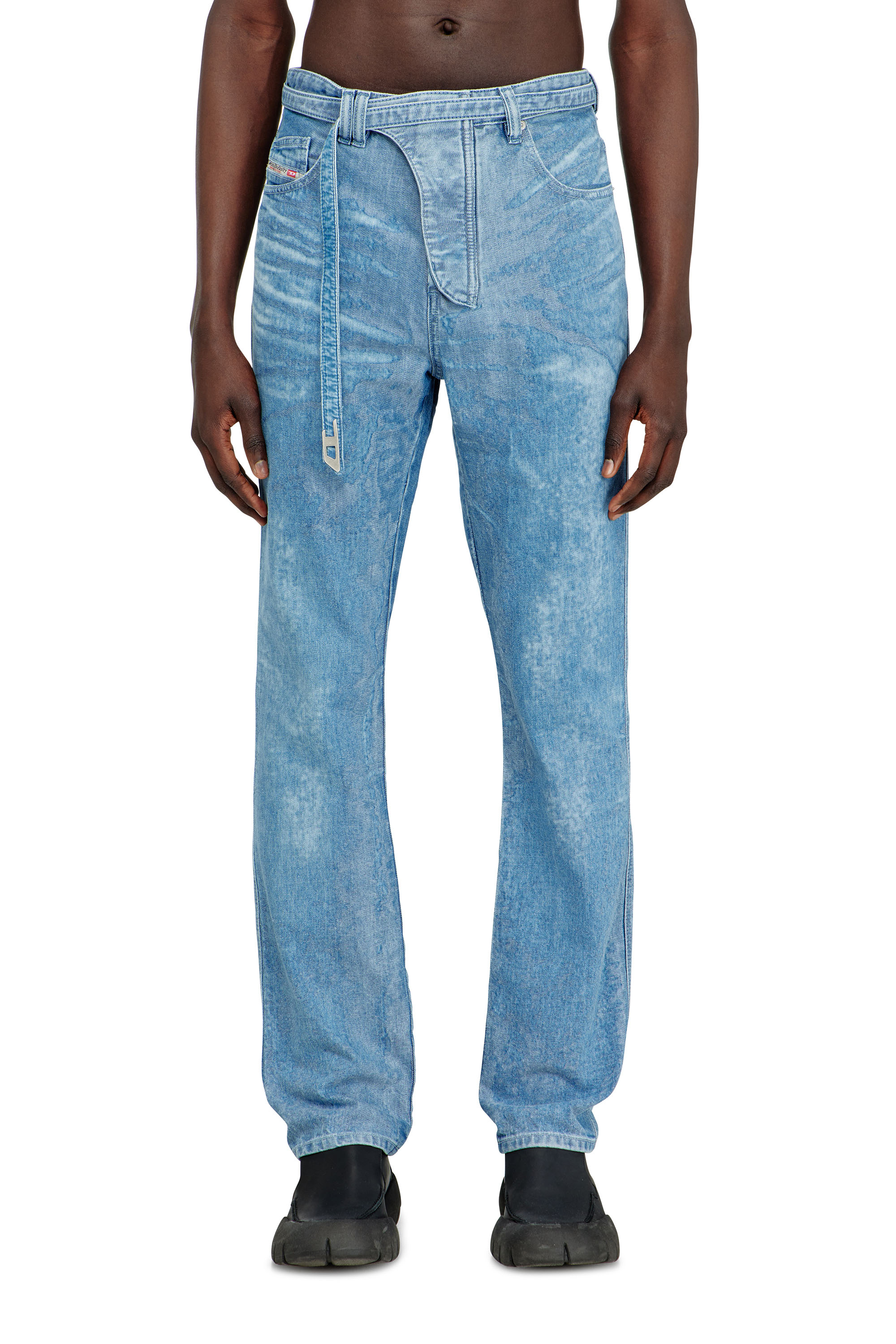Diesel - Slim Jeans D-JUREN 09P23 Uomo, Blu Chiaro - Image 1