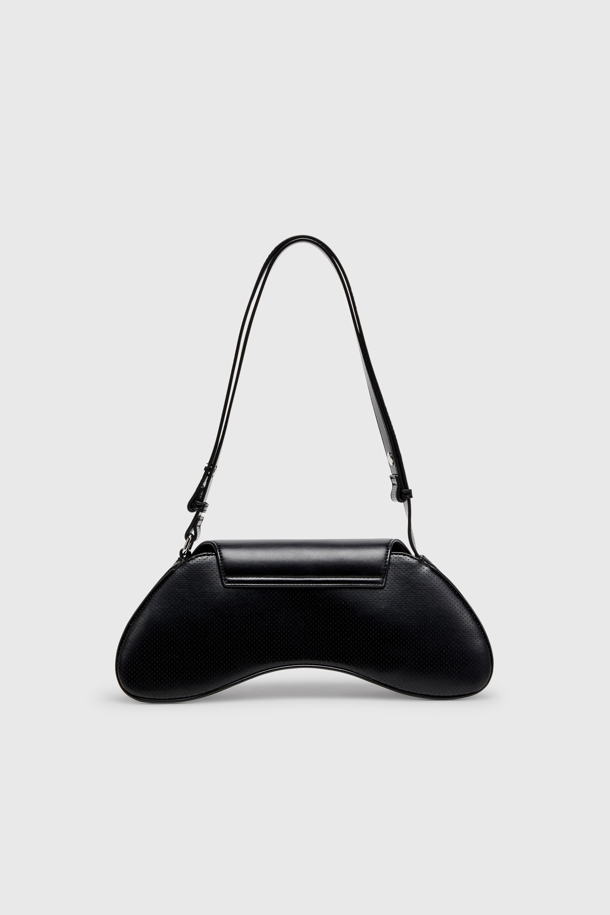 Diesel - PLAY CROSSBODY, Play - Borsa a tracolla in PU trapuntato e traforato Donna in Nero - 2