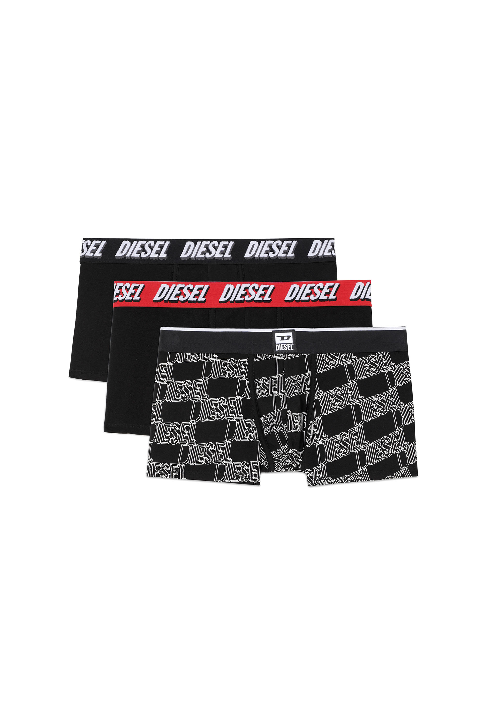 UMBX-DAMIENTHREEPACK, Nero - Boxer