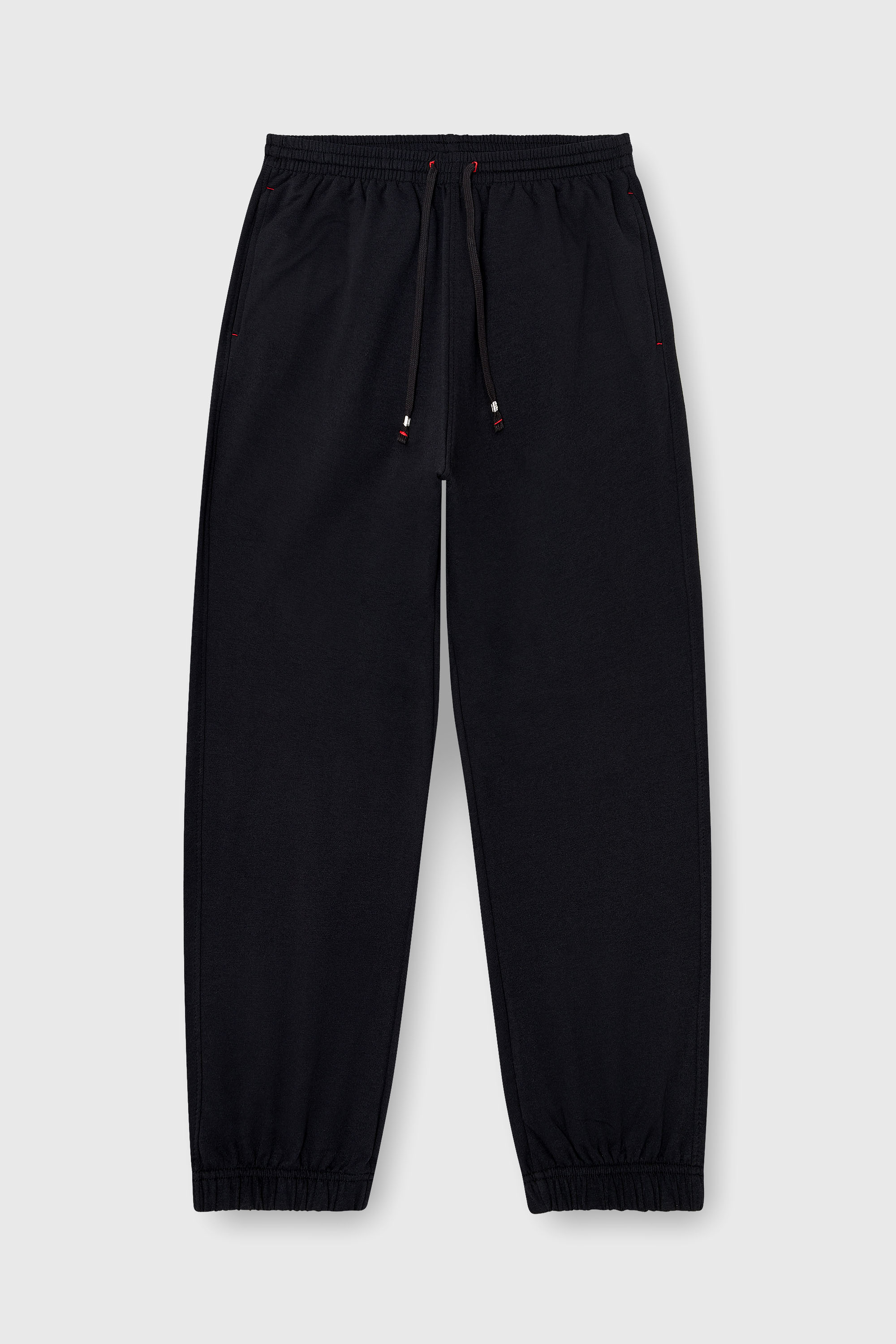 Diesel - LENNY-D-CORE, Pantaloni felpati in misto cotone smerigliato Uomo in Nero - 2