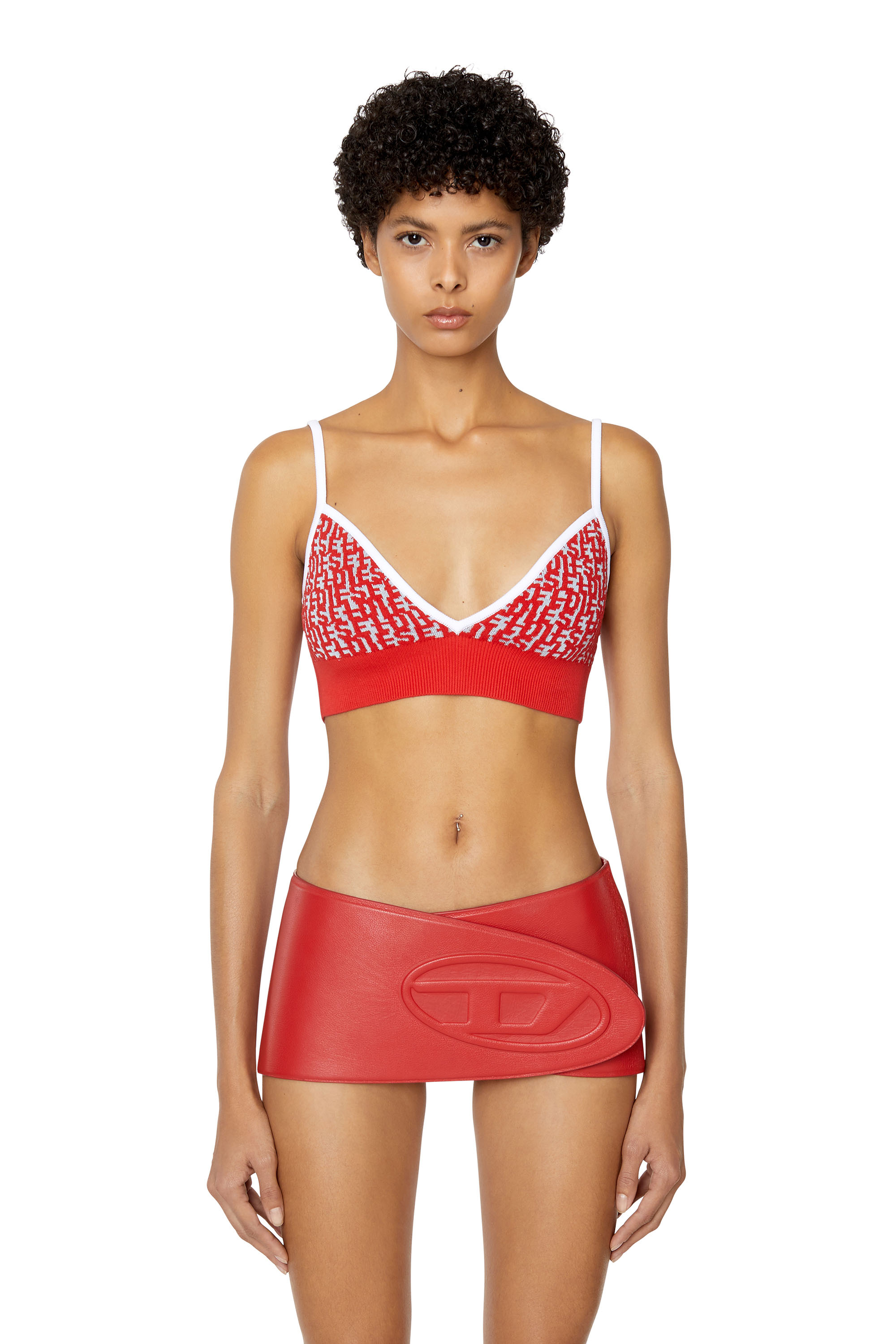 Diesel - M-ATHILDE-TOP, Rosso - Image 1