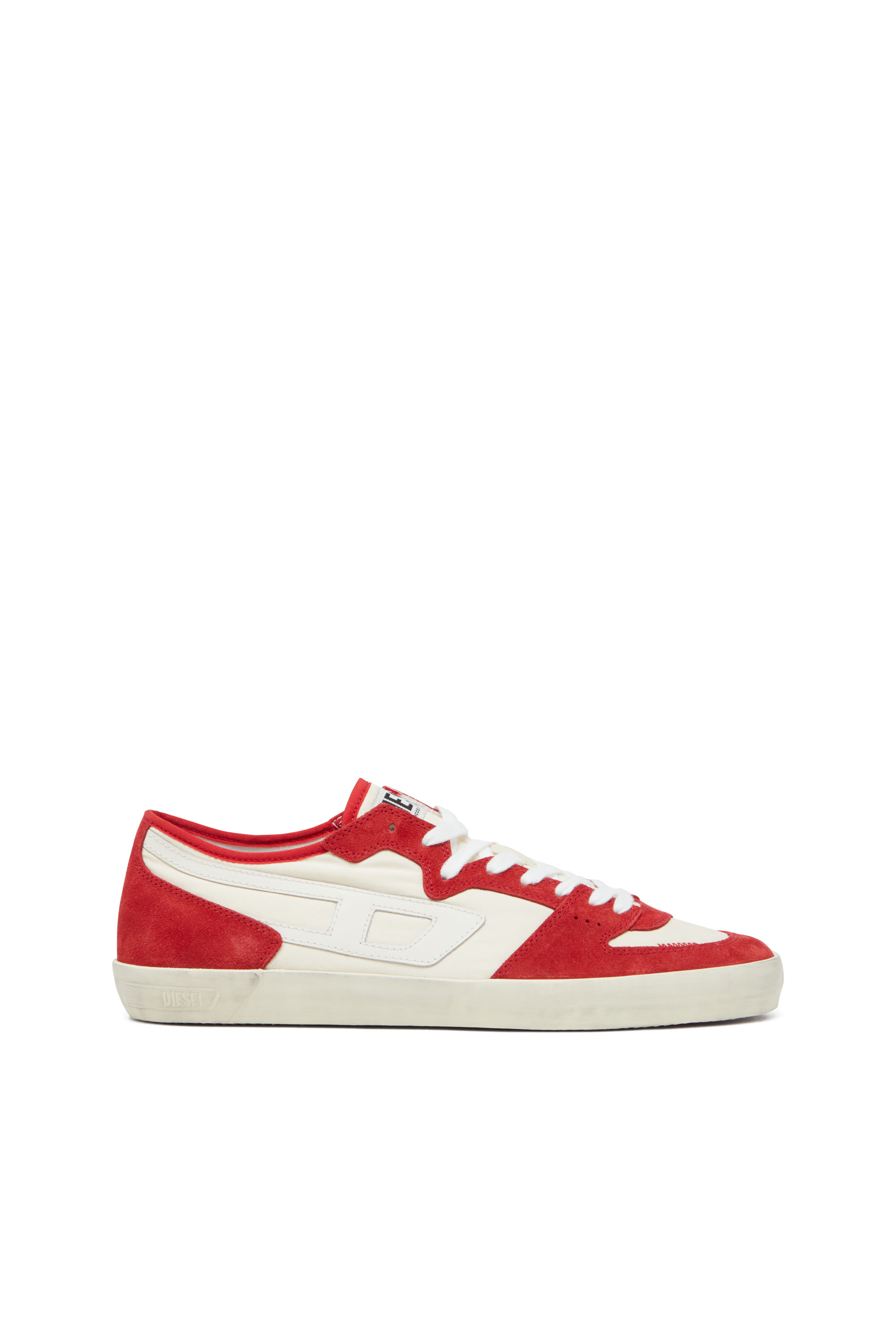 Diesel - S-LEROJI D-1 LOW, S-Leroji D-Sneaker in ripstop imbottito e suede Uomo in Multicolor - 1