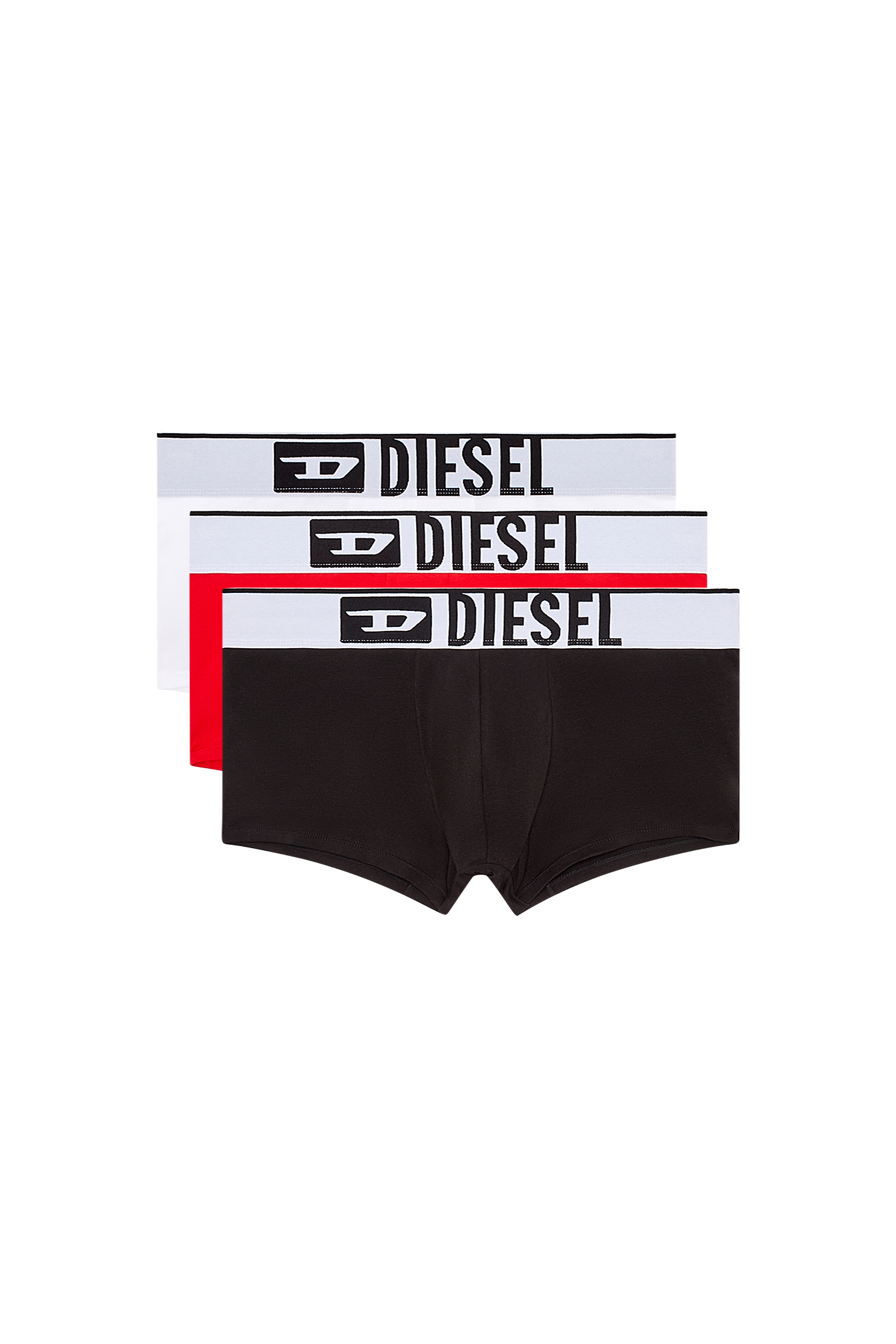 Diesel - UMBX-DAMIENTHREEPACK-XL, Nero/Rosso - Image 1