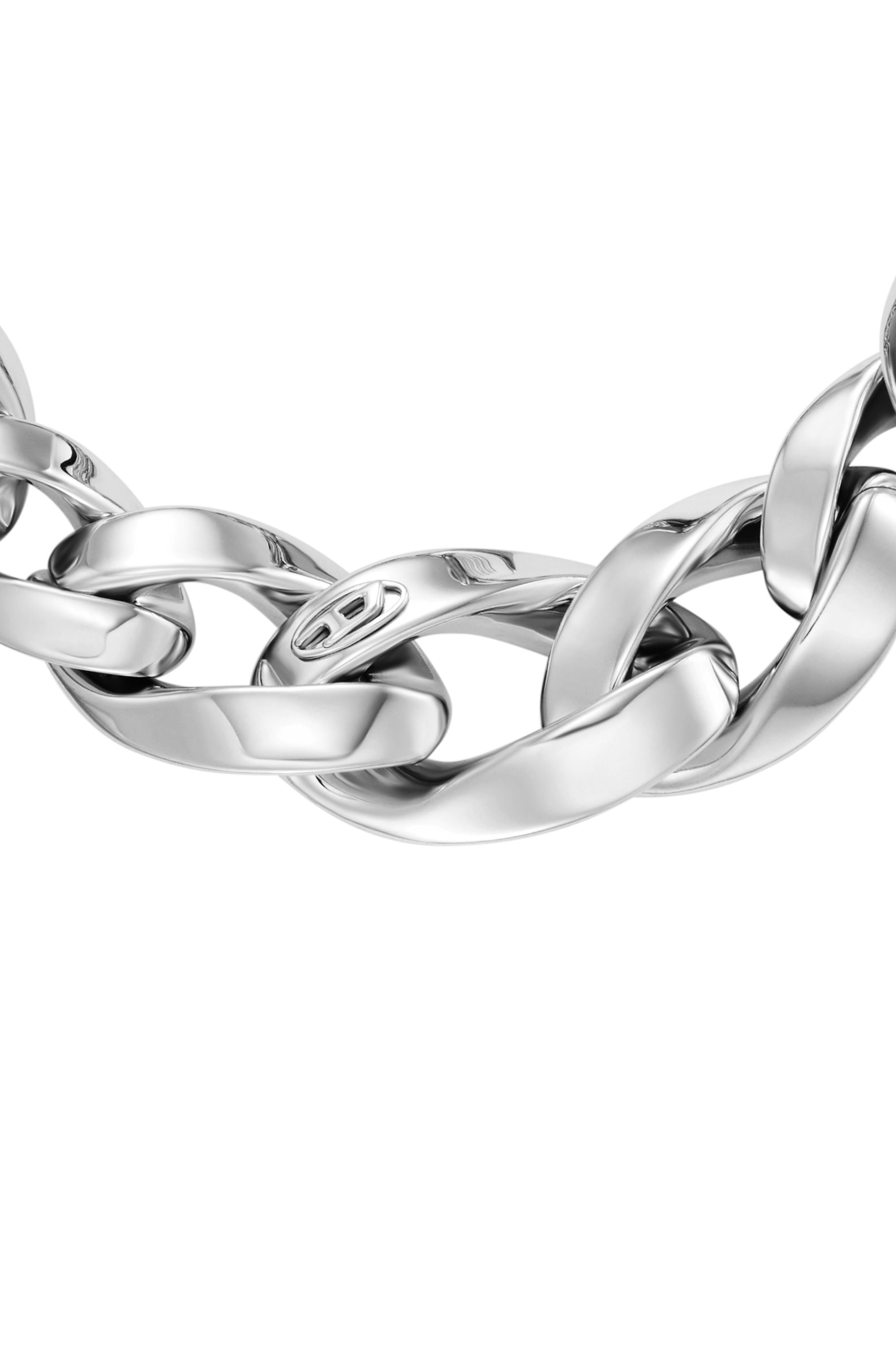 Diesel - DX1721040, Bracciale a catena in acciaio inox Unisex in Argento - 3