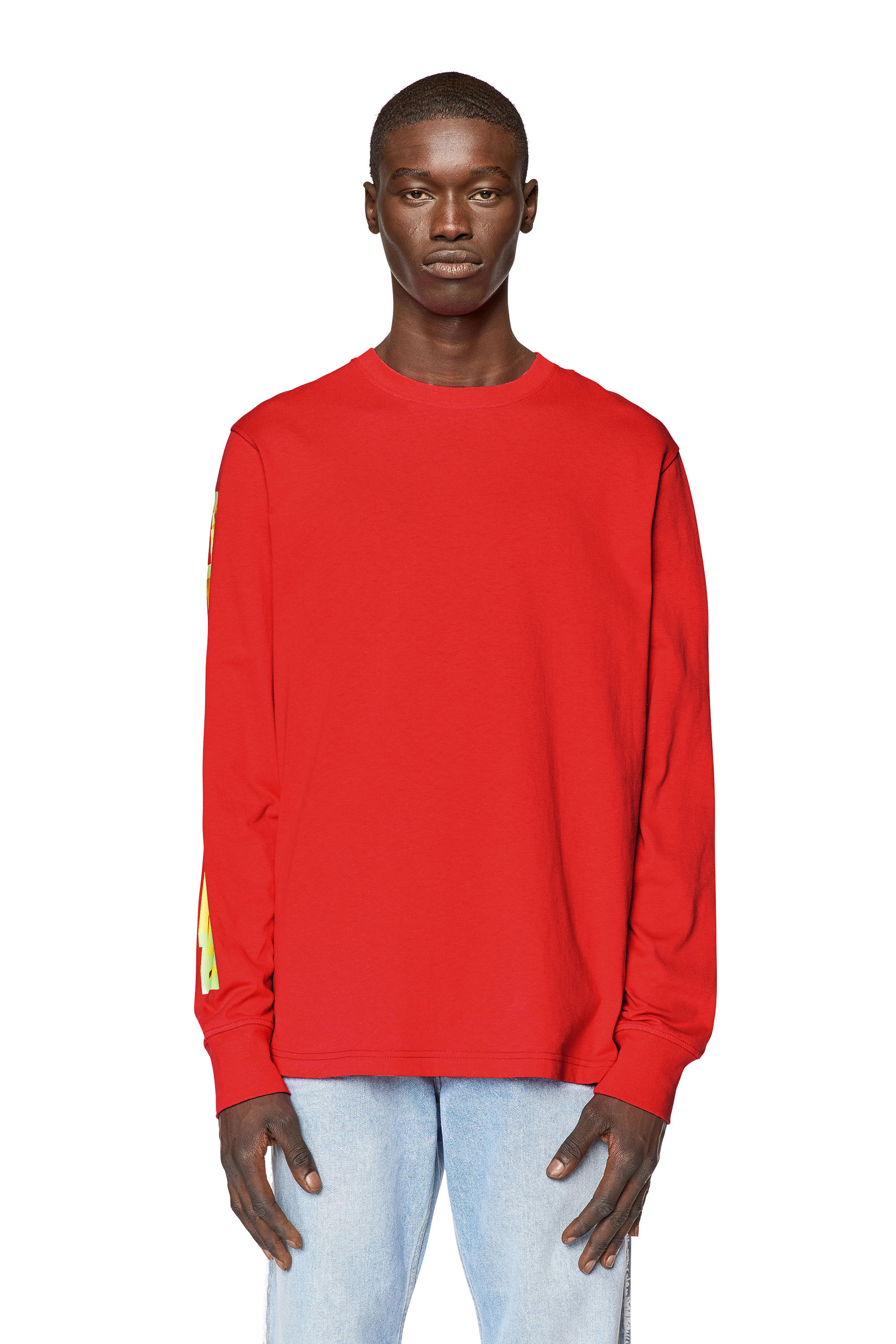 Diesel - T-JUST-LS-L1, Rosso - Image 6