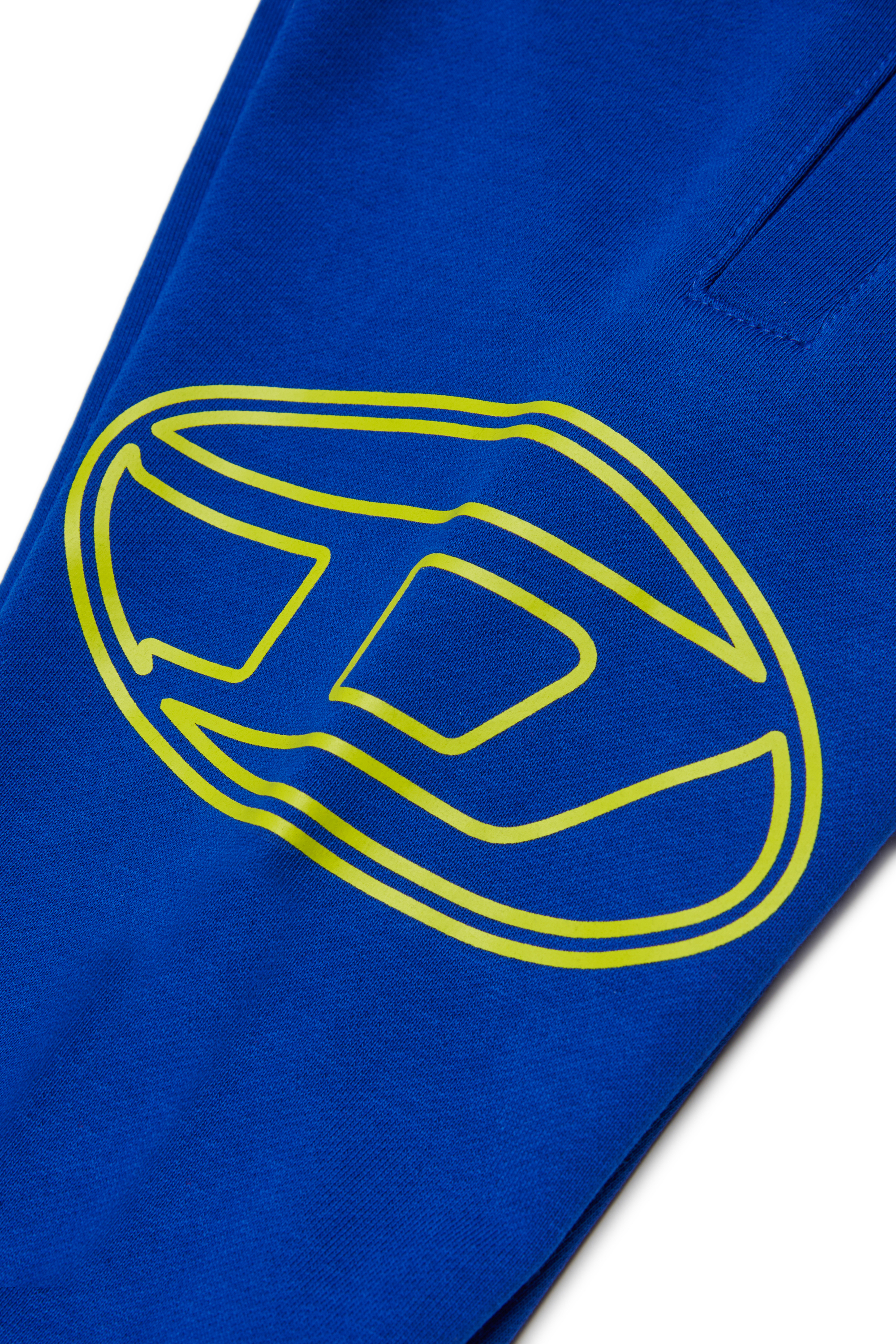 Diesel - PTIMOTYB, Pantaloni in cotone con stampa grafica Unisex in Blu - 4