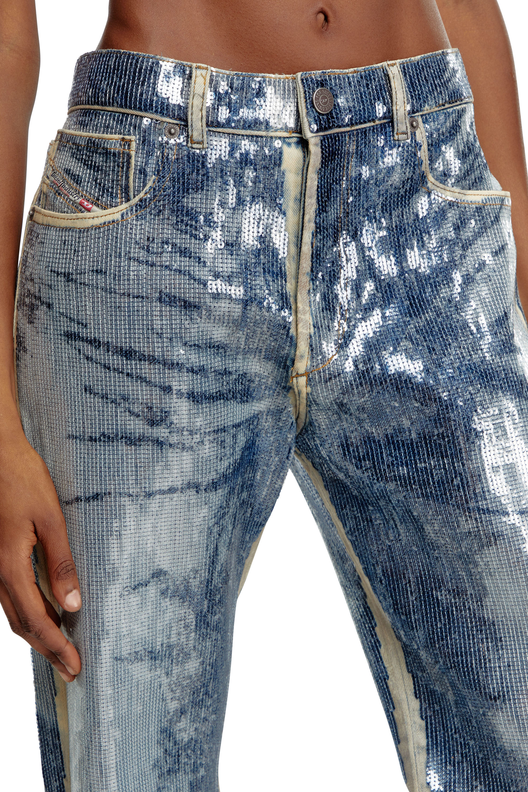 Diesel - Regular Jeans 1988 D-Ark 0PGAE Donna, Blu medio - Image 3