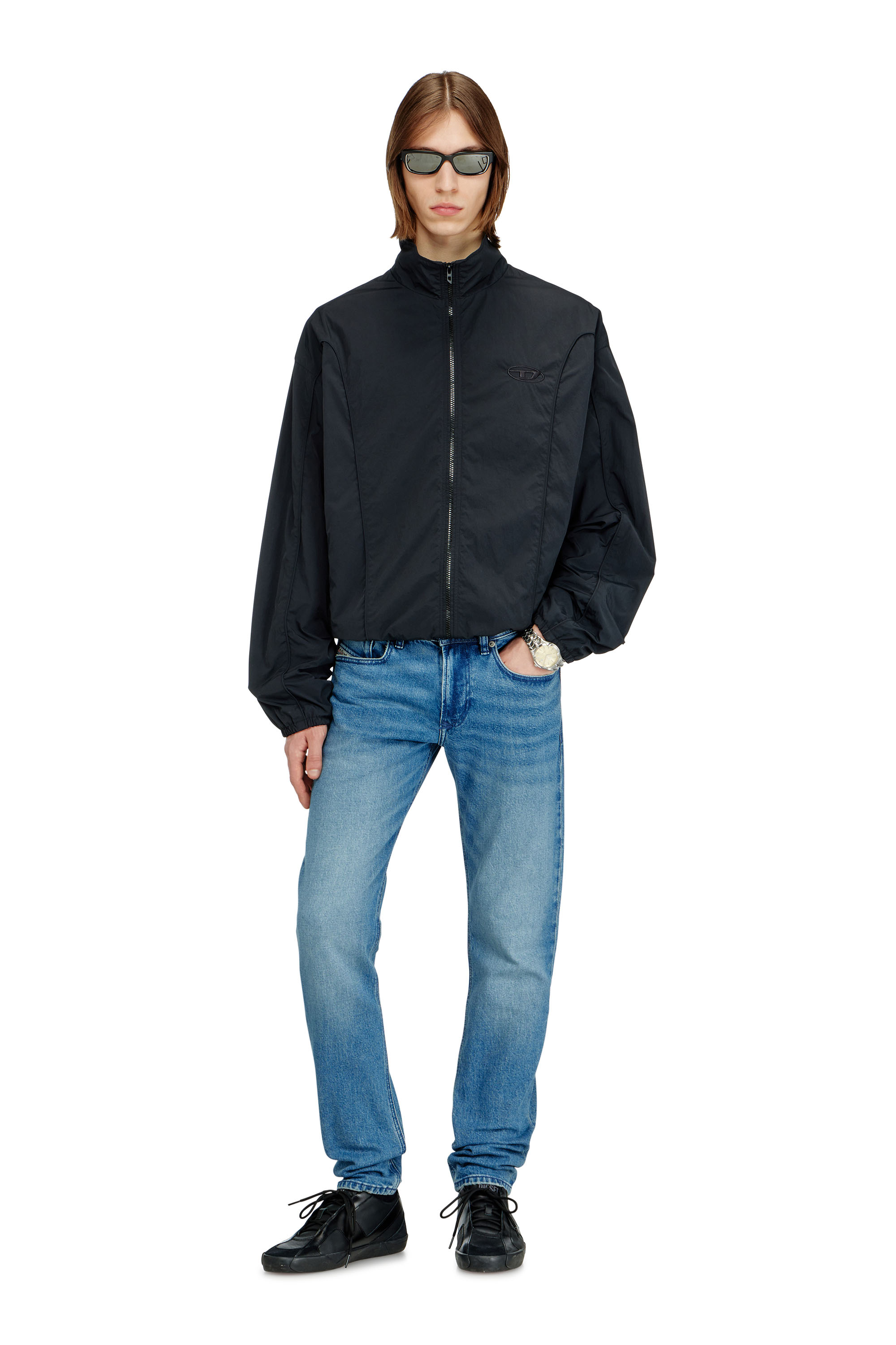 Diesel - Skinny Jeans 1979 Sleenker 0BEBI Uomo, Blu Chiaro - Image 1