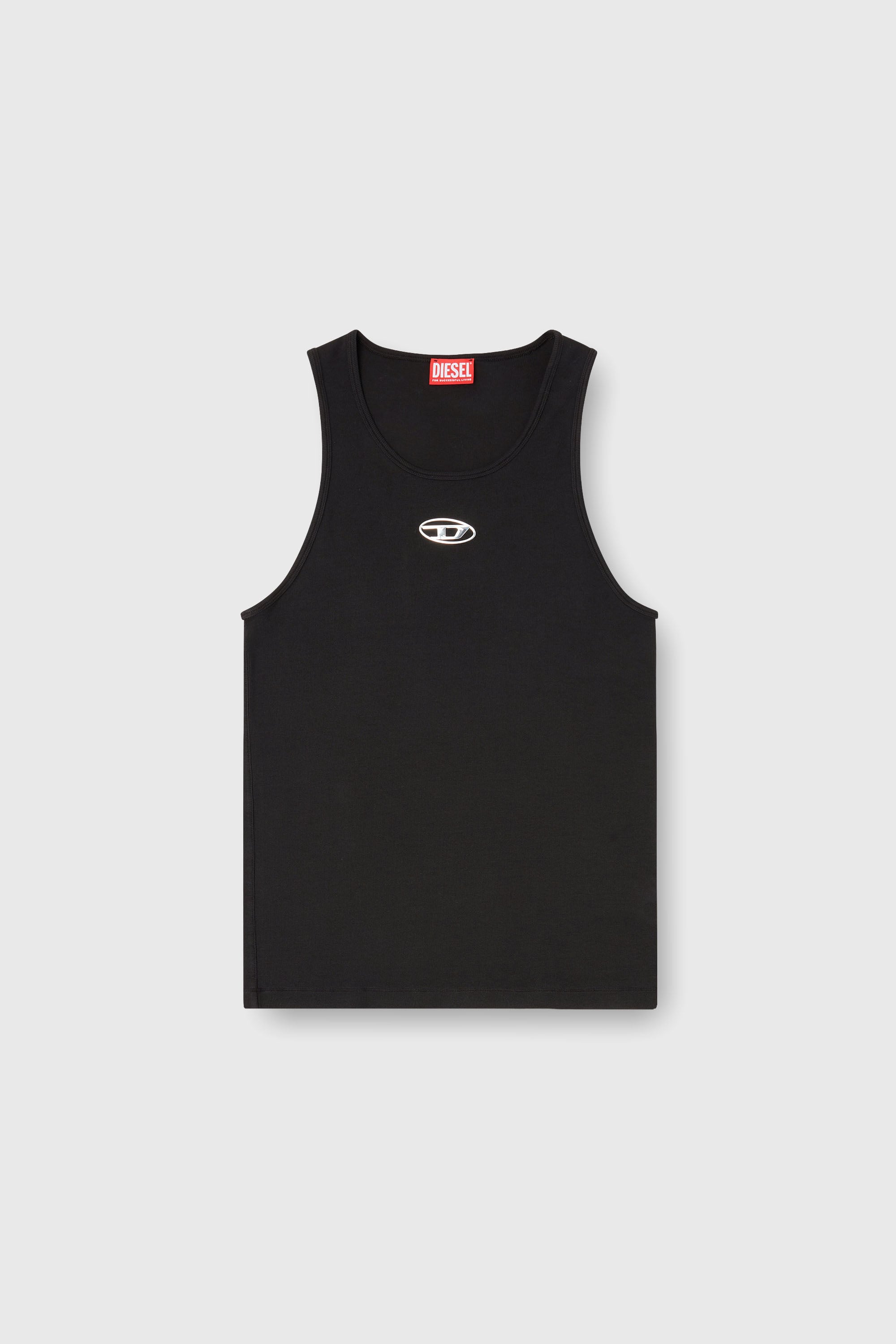 Diesel - T-LIFTY-IOD, Canotta in cotone con logo Uomo in Nero - 2