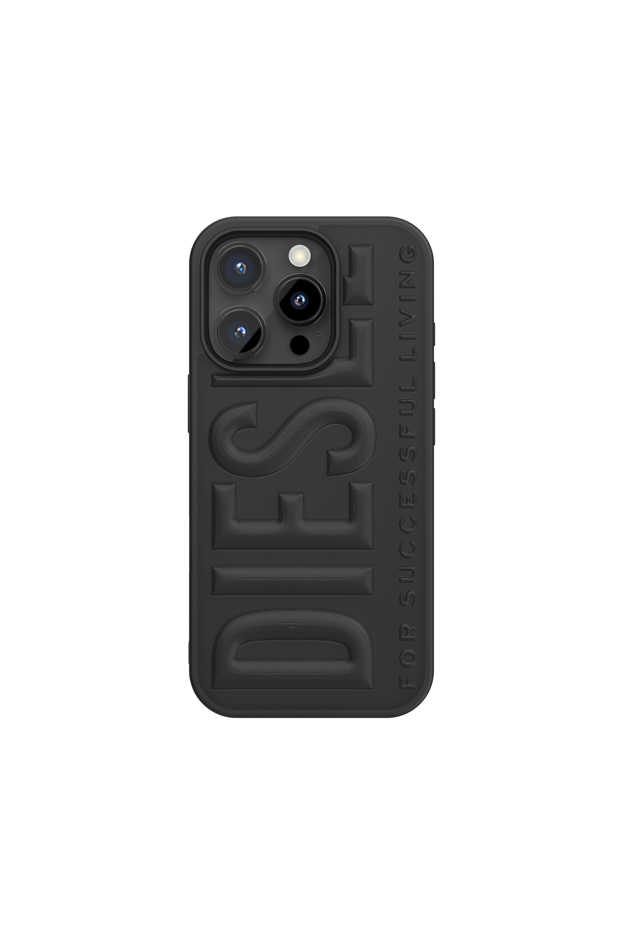 Diesel - 60210  MOULDED CASE, Cover 3D Biscotto per iP 16 Pro Unisex in Nero - 4