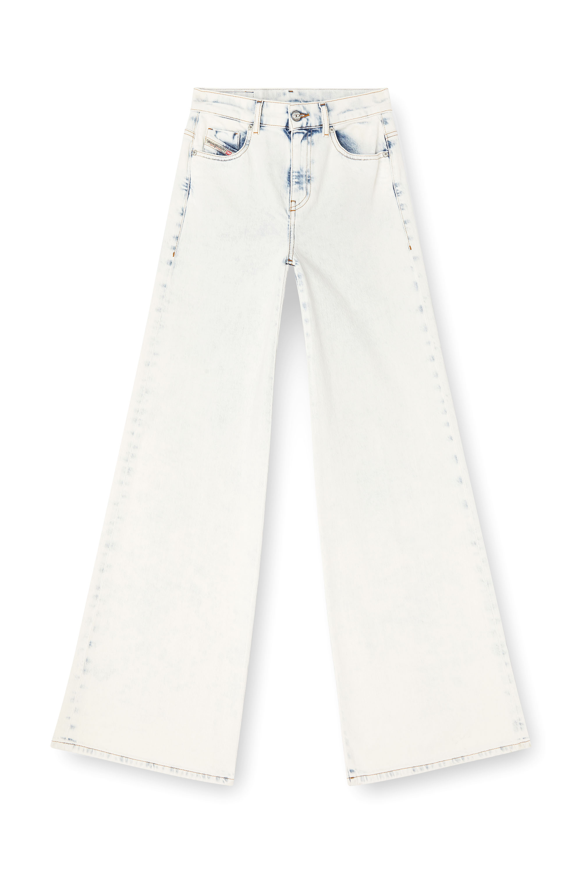 Diesel - Flare Jeans 1978 D-Akemi 09L33 Donna, Blu Chiaro - Image 2