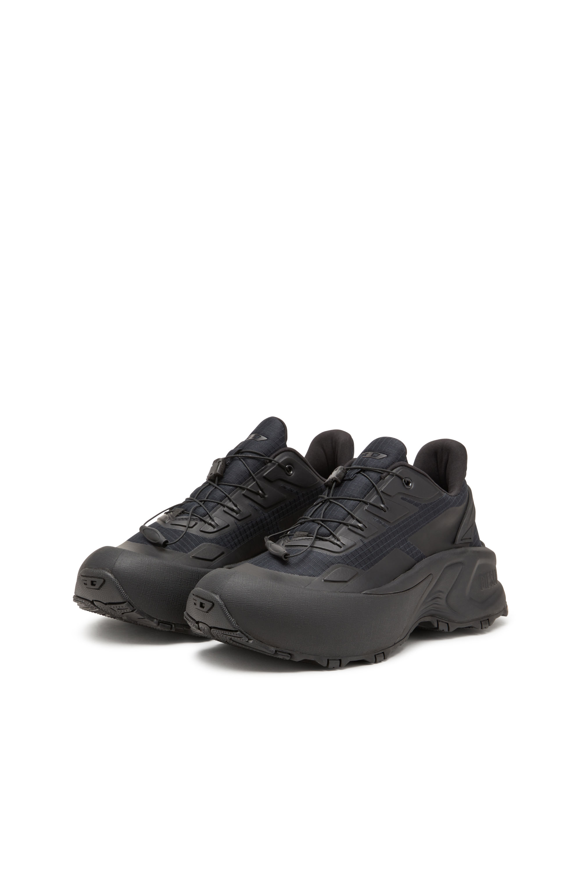 Diesel - D-CAGE RUNNER, D-Cage Runner-Sneaker in ripstop e TPU Uomo in Nero - 10