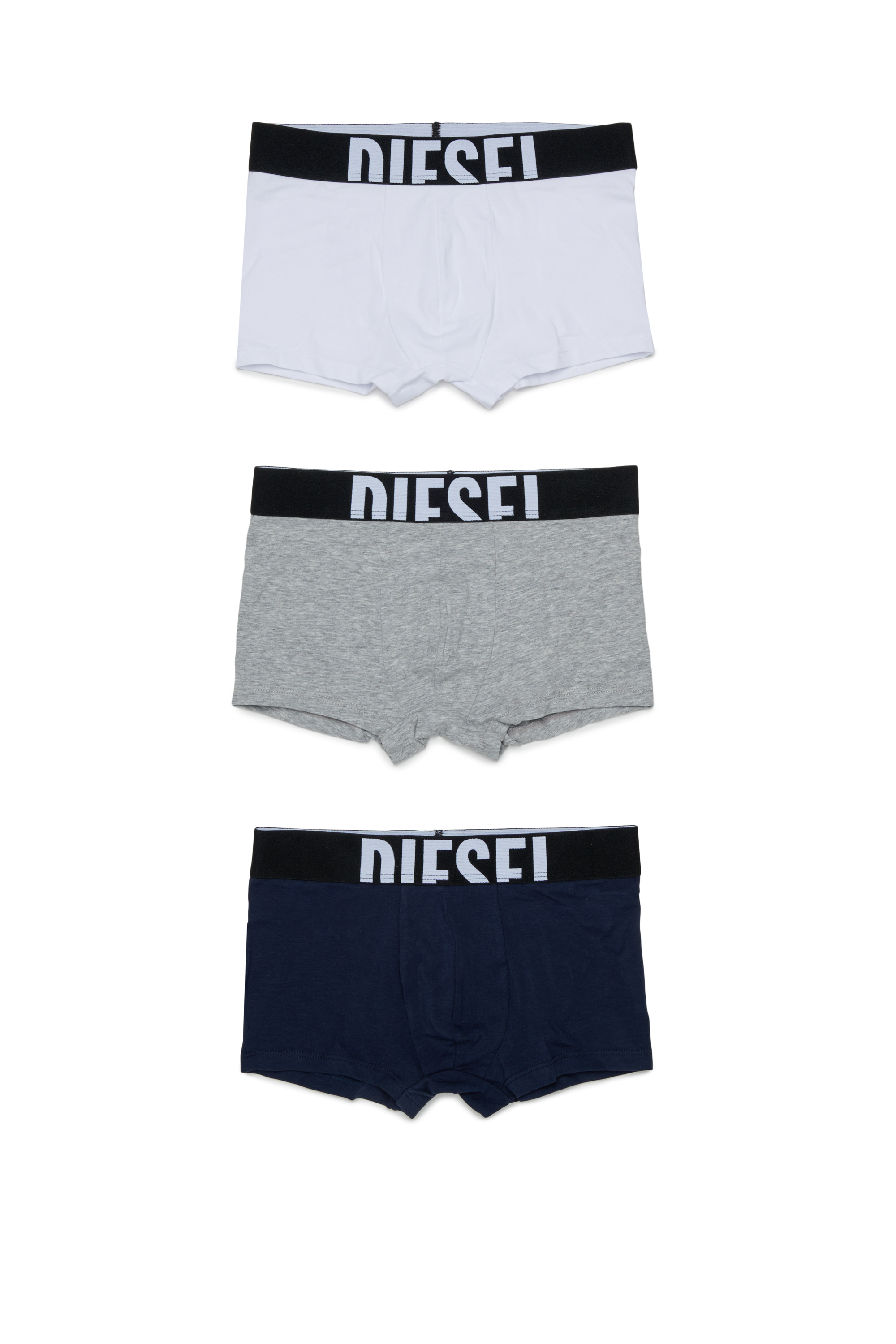 Diesel - UM-UMILLOTRIPACK-DD, Set da tre paia di boxer lungo in cotone stretch Uomo in Multicolor - 1