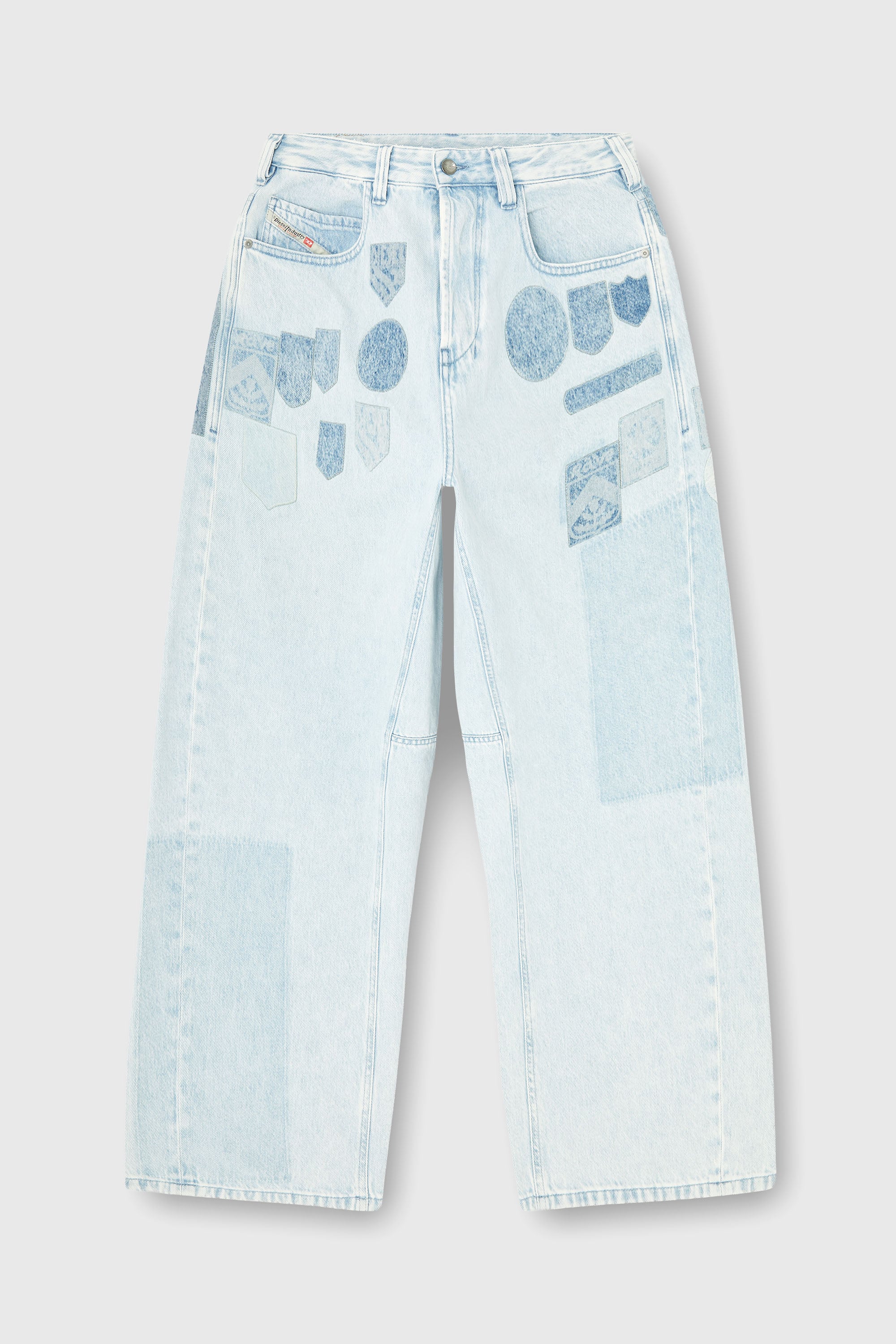 Diesel - Relaxed Jeans 1997 D-Enim-M 0IFBQ Unisex, Blu Chiaro - Image 2