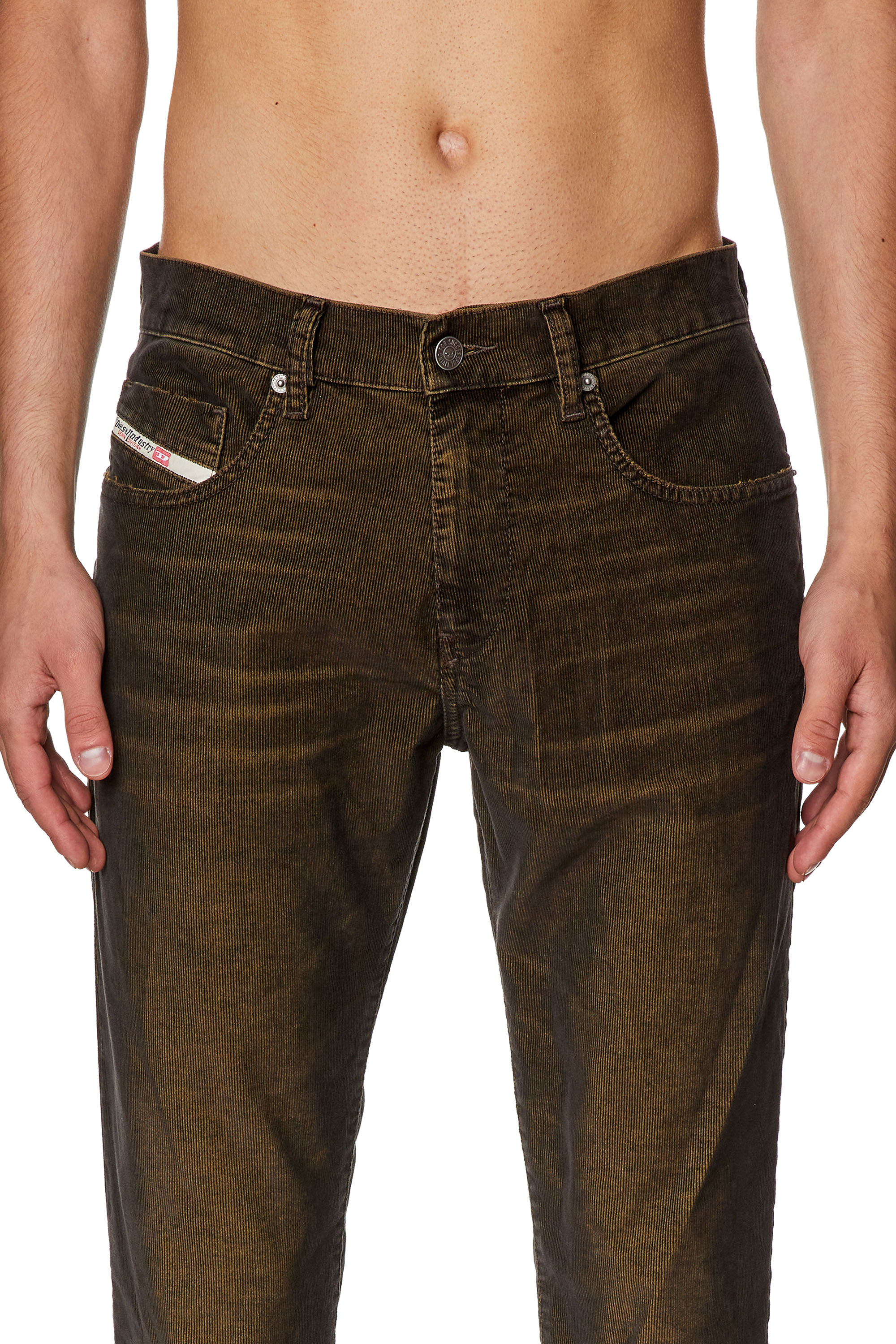 Diesel - Slim Jeans 2019 D-Strukt 003GJ, Marrone - Image 4
