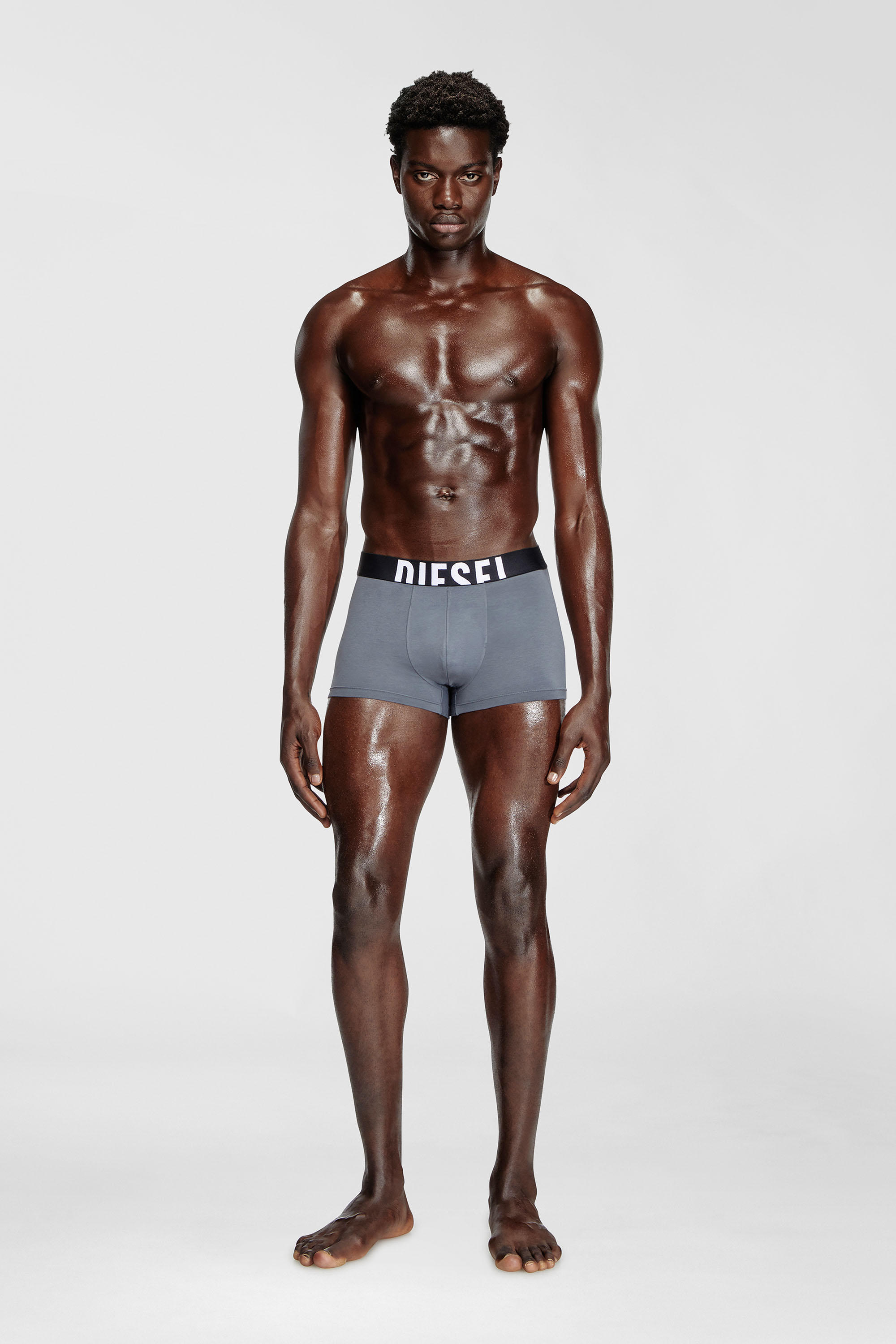 Diesel - DAMIEN-D-POP-3PACK-40, Set da tre boxer in cotone stretch Uomo in Multicolor - 2