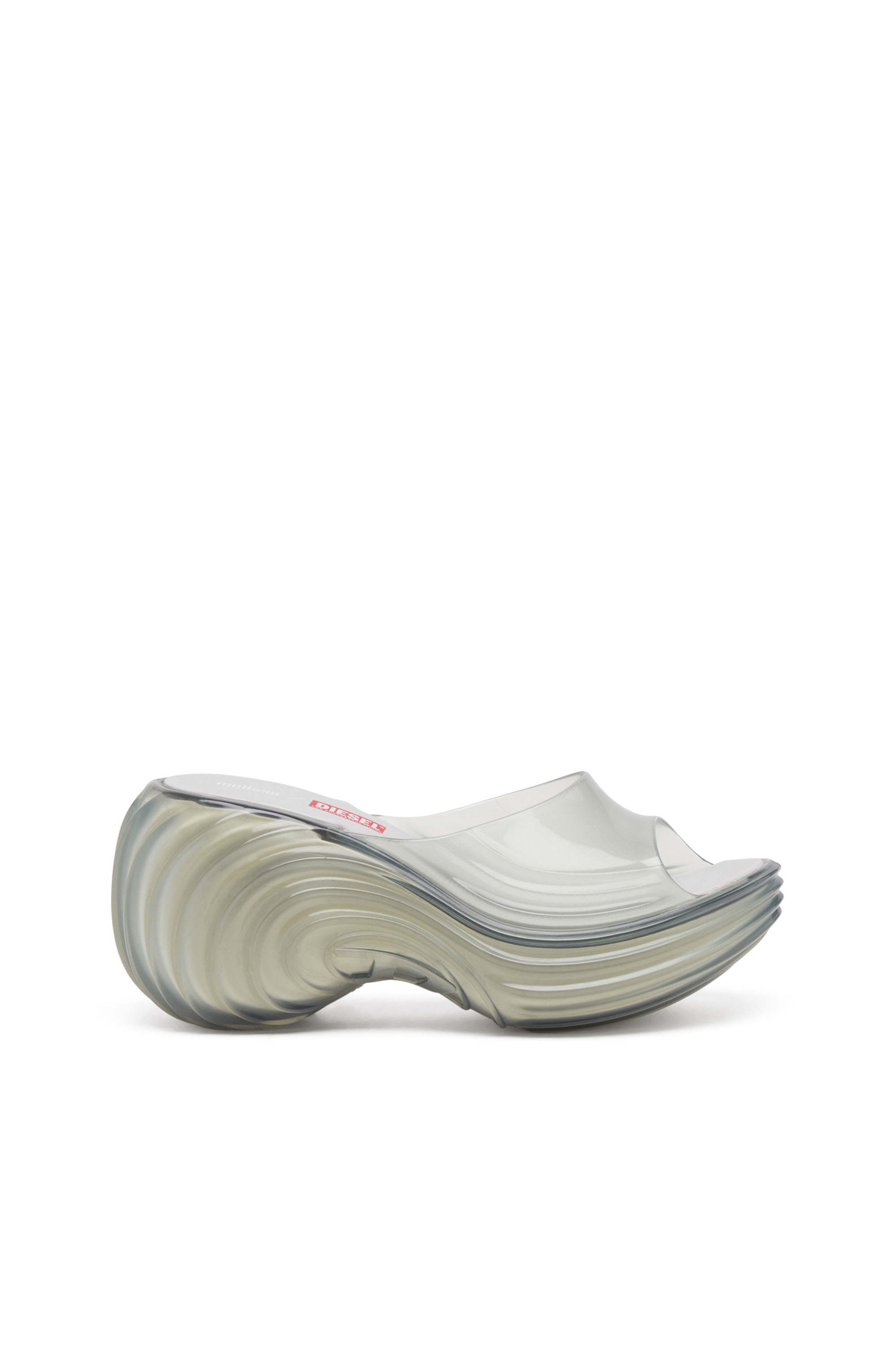 Diesel - MELISSA QUANTUM PLATFORM, Mule platform in Melflex® Donna in Grigio - 1