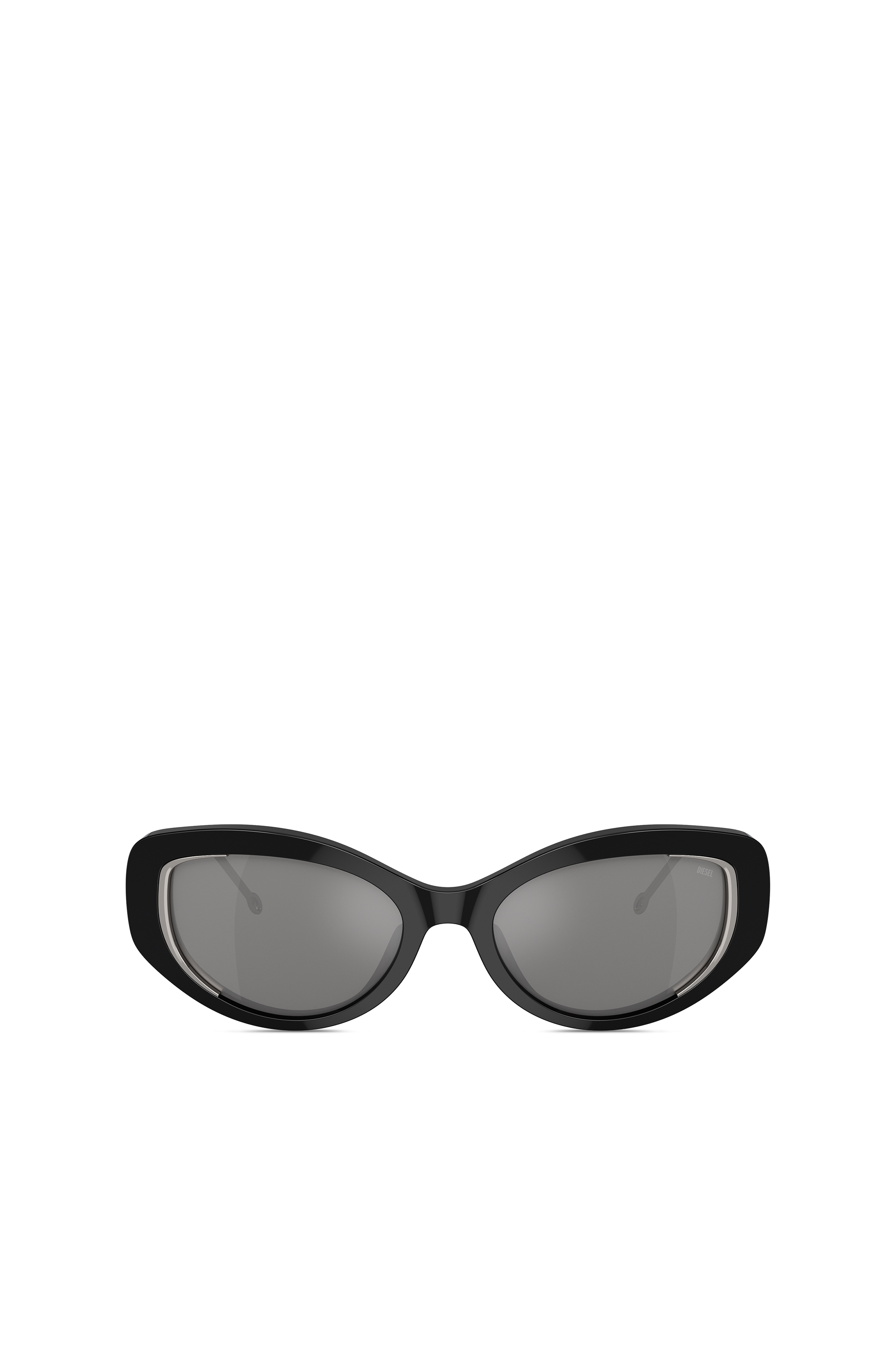 Diesel - 0DL2001 SIZE 54, Occhiali da sole cat-eye Unisex in Nero - 1