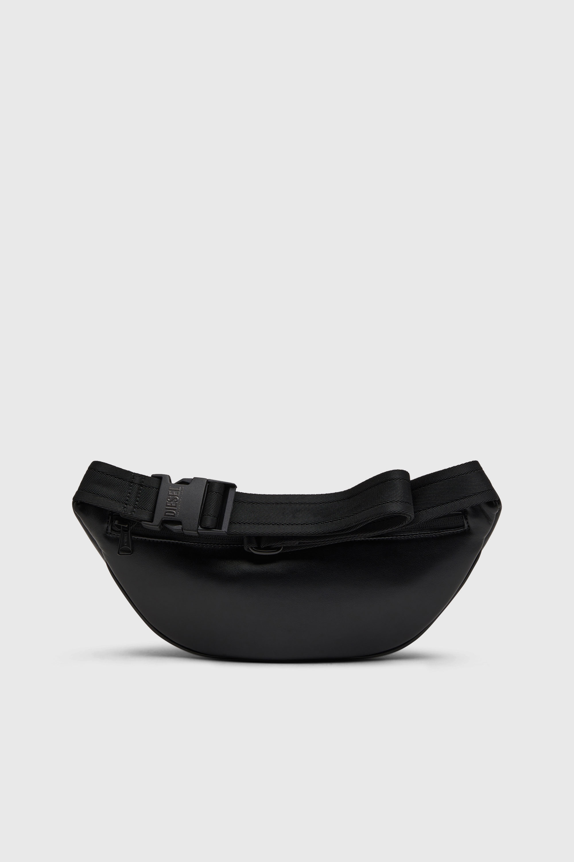 Diesel - HOLI-D BELT BAG M, Holi-D-Marsupio in PU e neoprene Uomo in Nero - 2