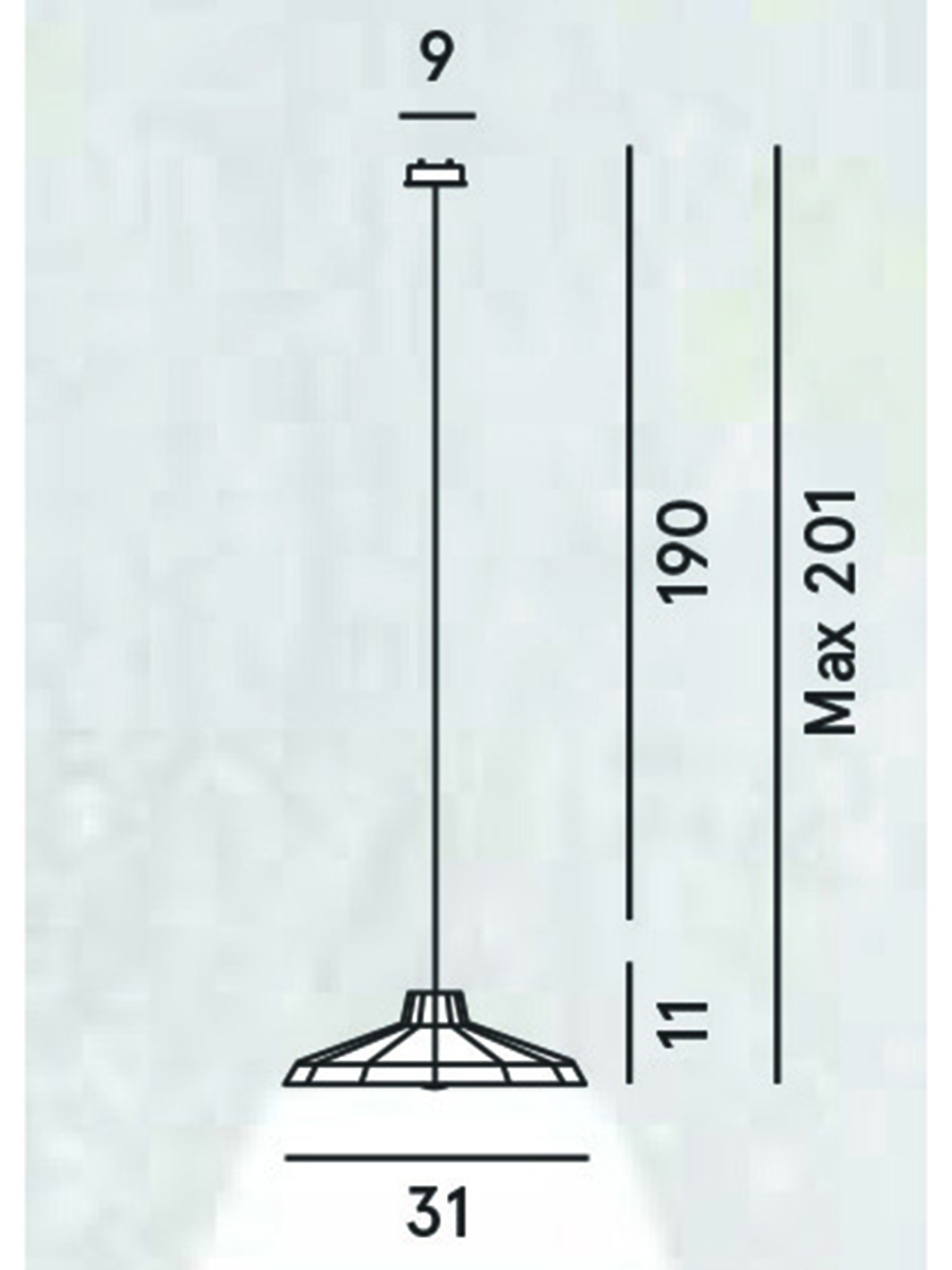 Diesel - MYSTERIO SOSPENSIONE, Lampada a sospensione vintage Unisex in Nero - 2