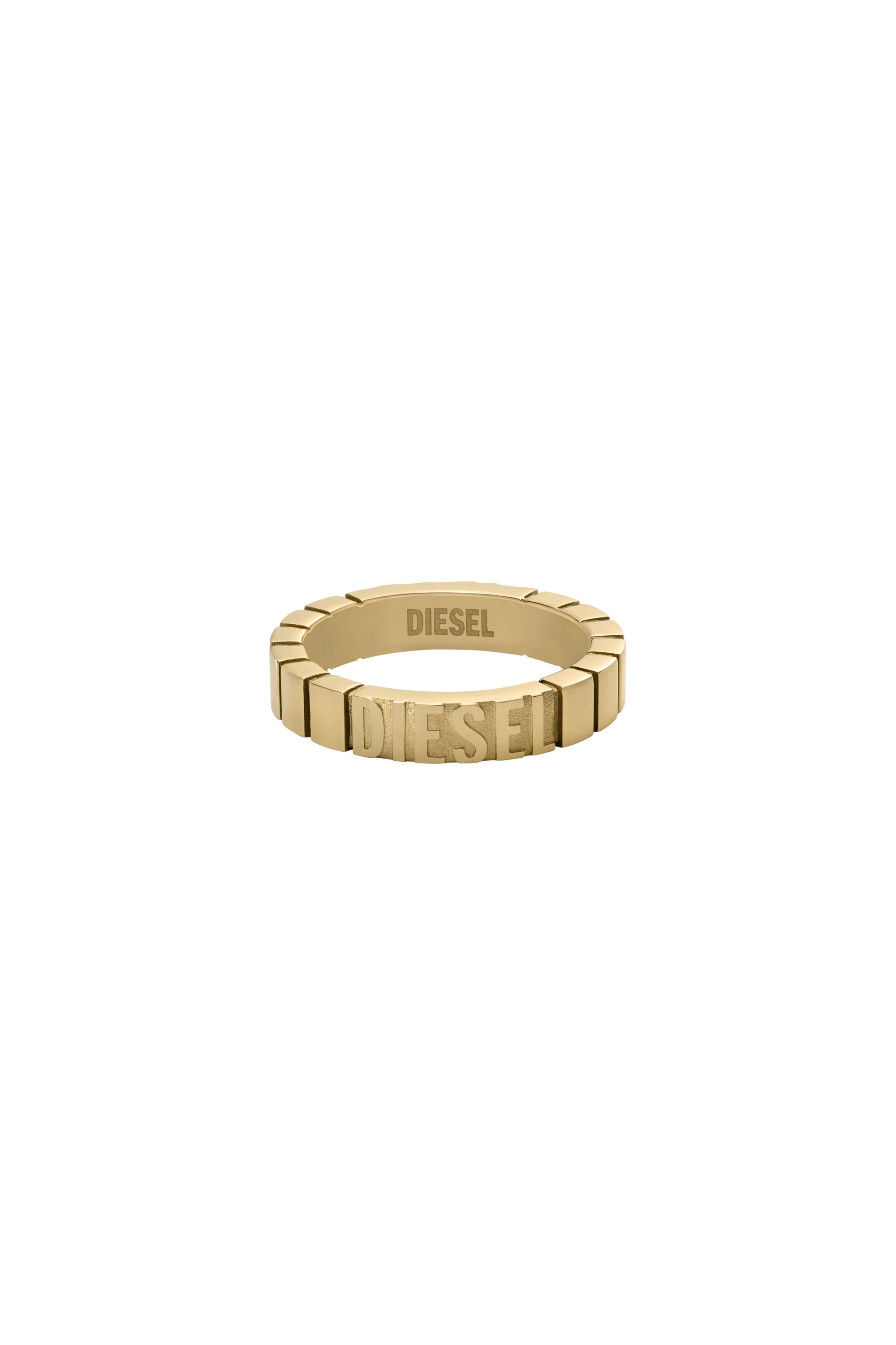 Diesel - DX1613710, Anello in acciaio inossidabile Unisex in Oro - 2
