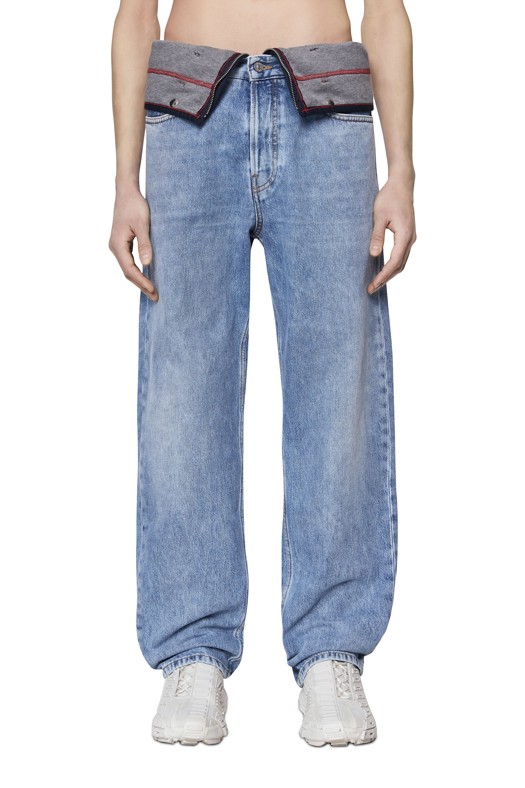 2010 09D28 Straight Jeans, Blu Chiaro - Jeans
