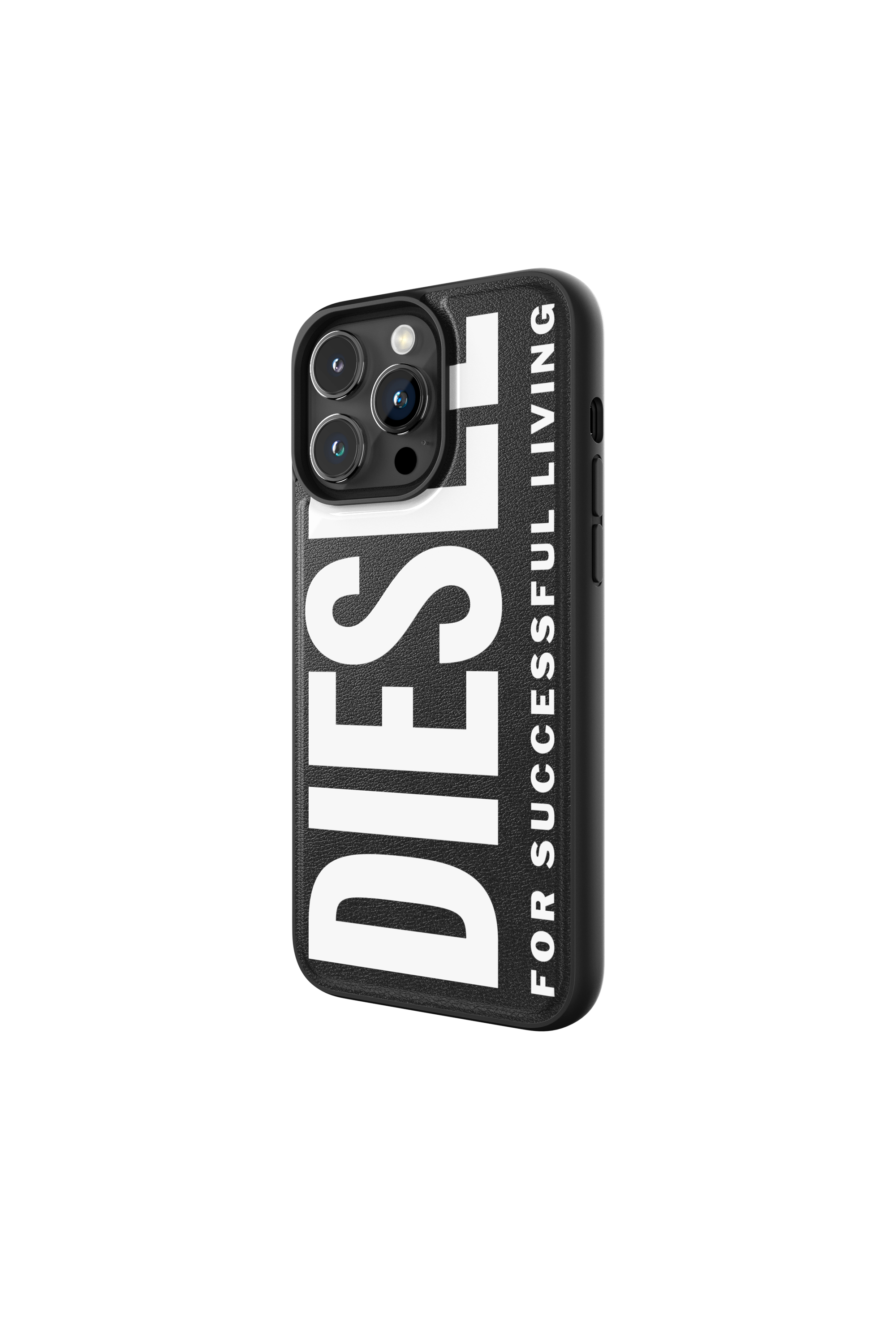 Diesel - 54168 MOULDED CASE, Cover sagomata iP15 Pro Max Unisex in Nero - 4