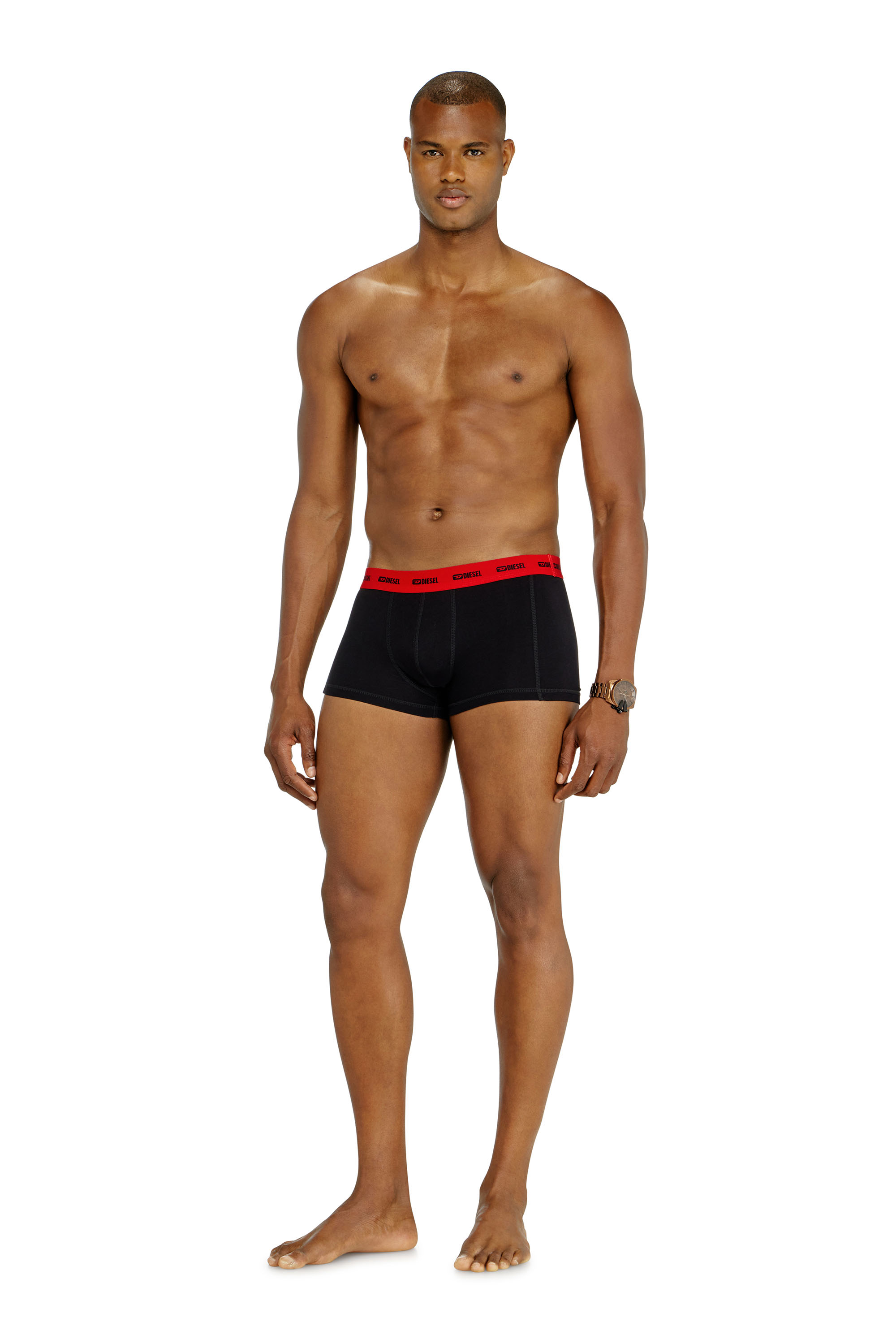 Diesel - DAMIEN-UTLT-3PACK, Set da tre boxer Uomo in Nero - 2