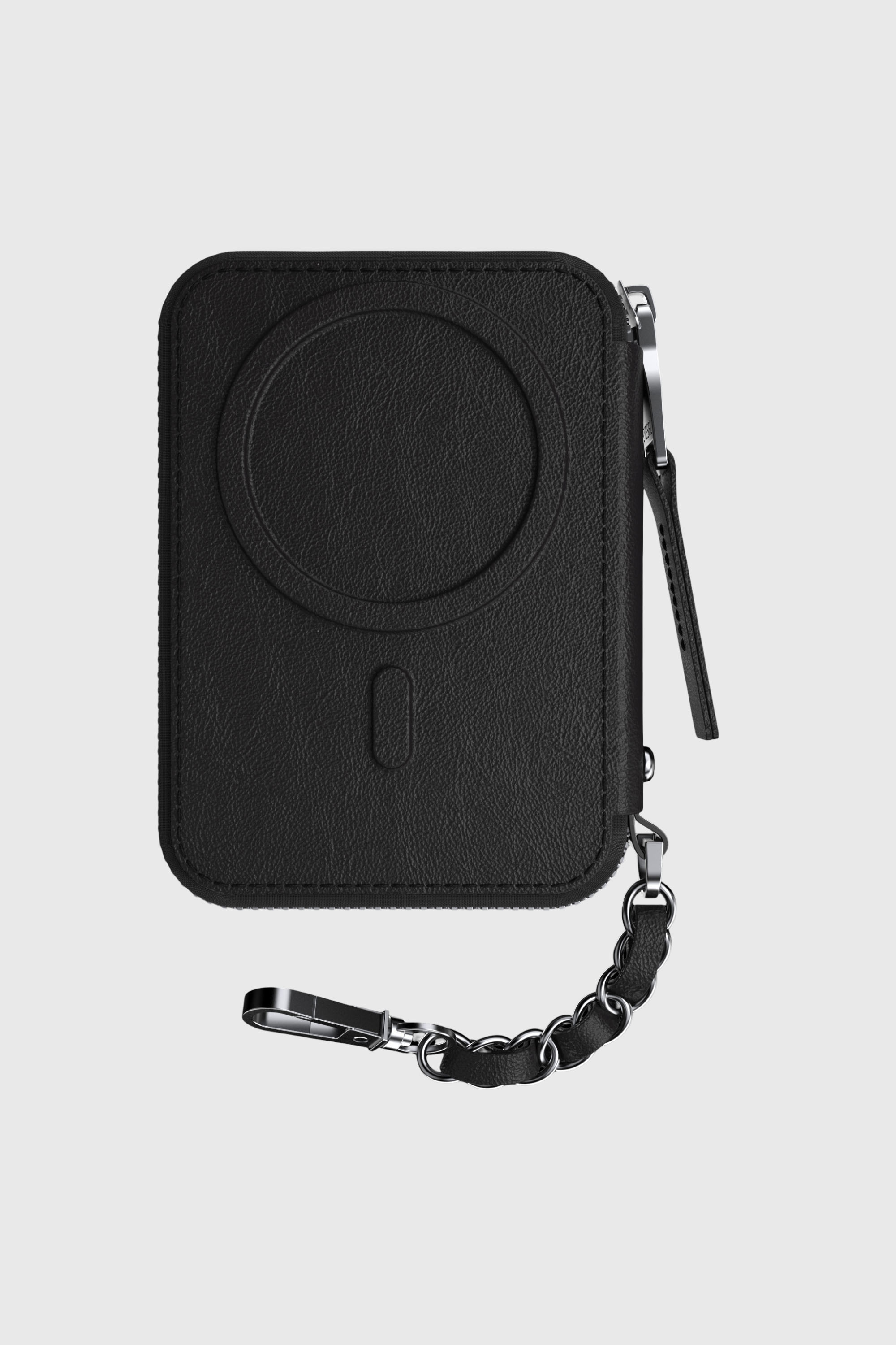 Diesel - 60667 UNIVERSAL POUCH, Pochette MagSafe Oval D Unisex in Nero - 2