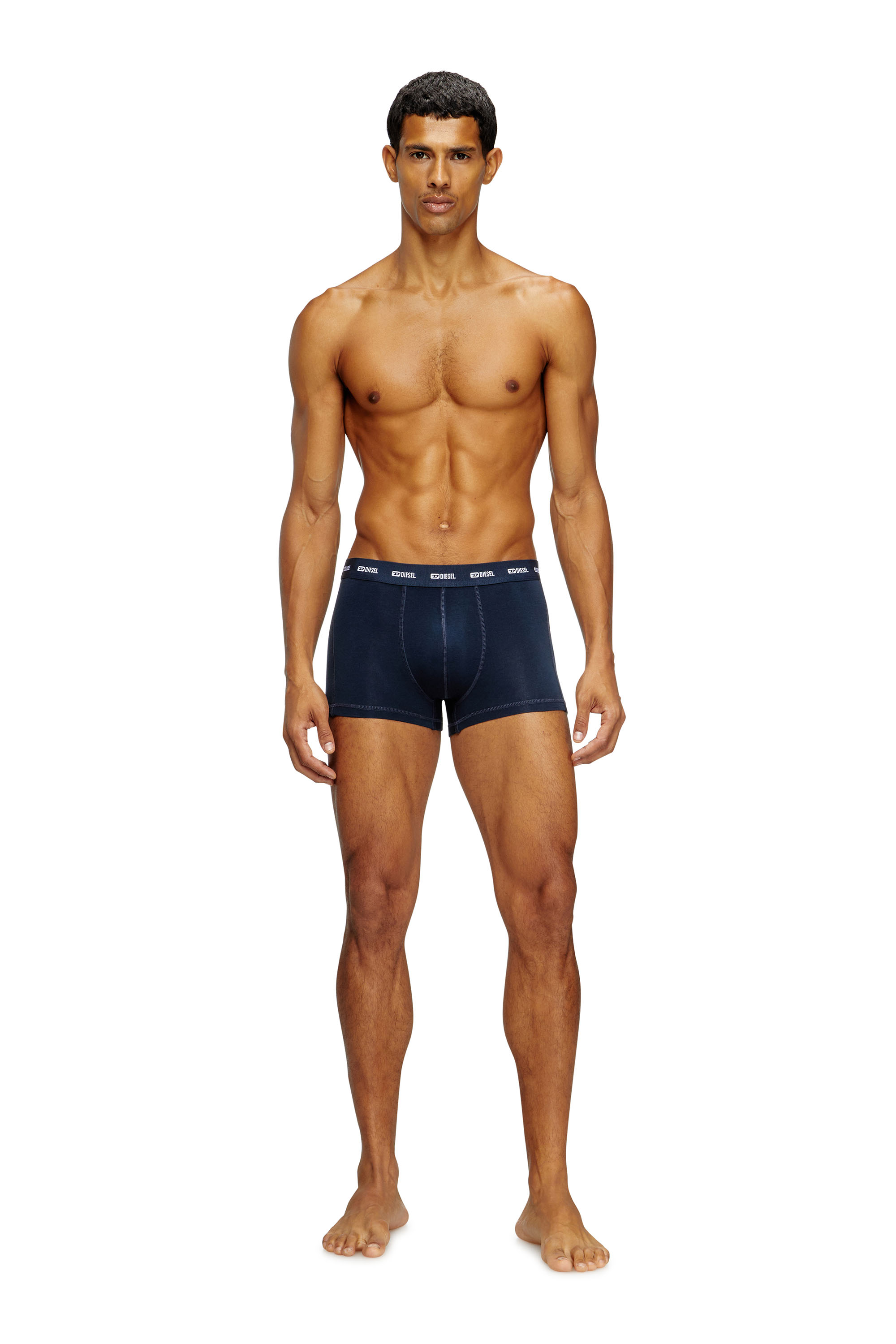 Diesel - DAMIEN-UTLT-3PACK, Set da tre boxer con motivo floreale Uomo in Multicolor - 1