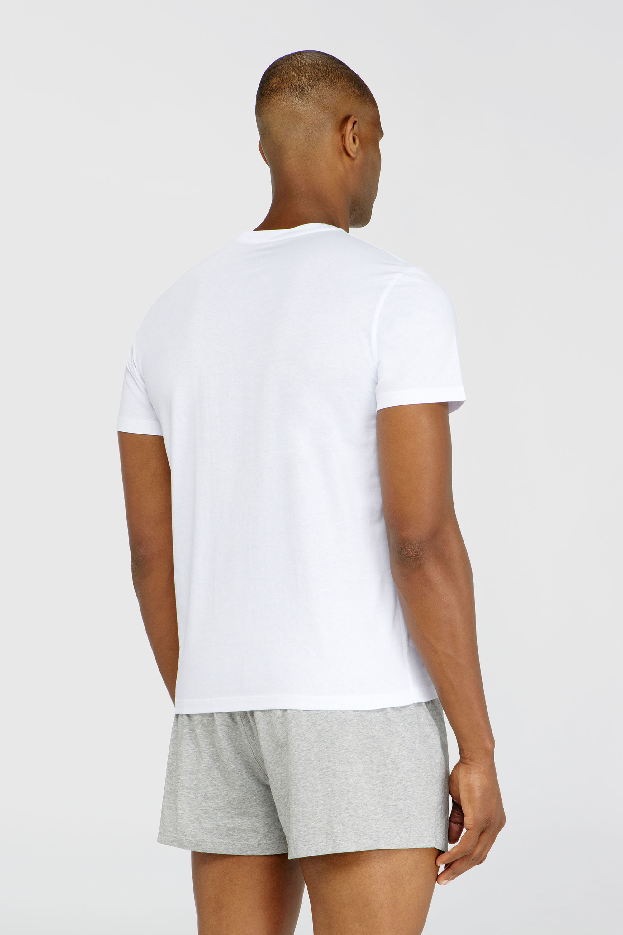 Diesel - RANDAL-D-CORE-3PACK, Set da tre T-shirt in cotone Uomo in Bianco - 4