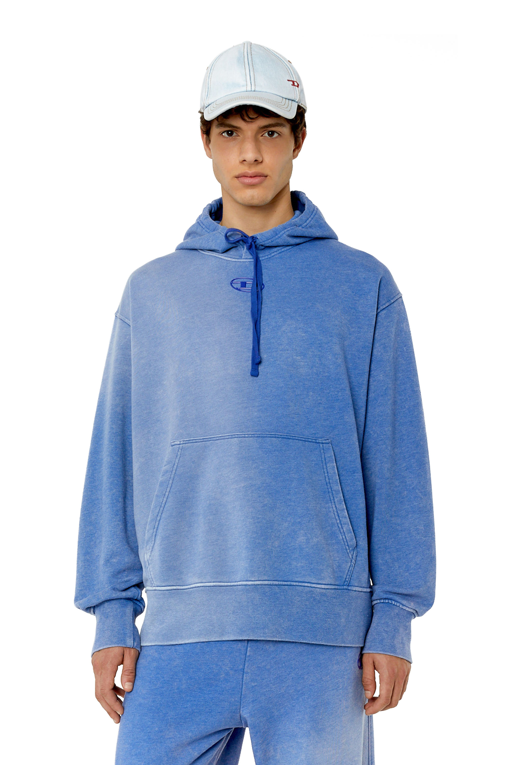 Diesel - S-MACS-HOOD-G2, Blu Chiaro - Image 1