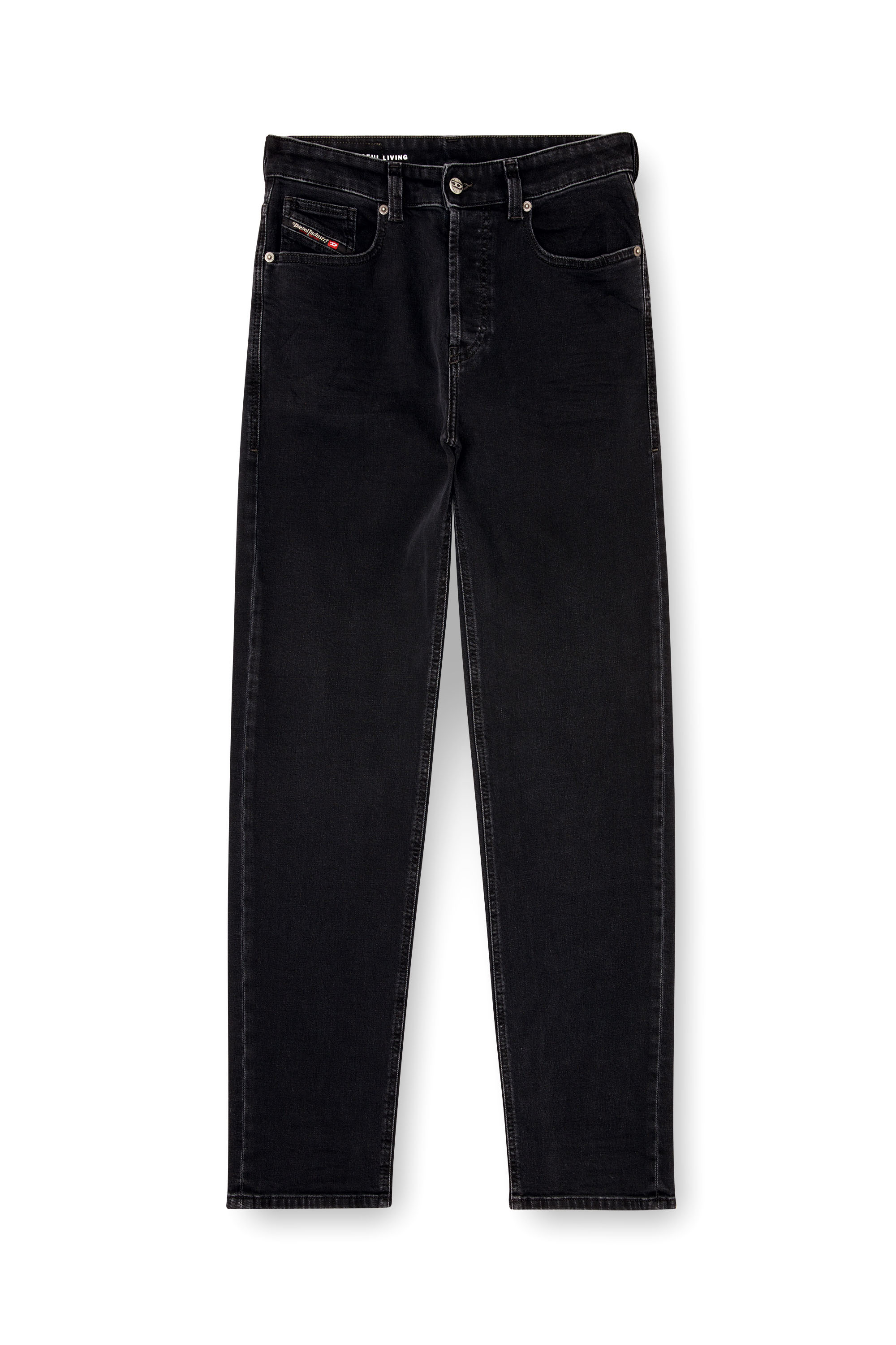 Diesel - Regular Jeans 1988 D-Ark 09M69 Donna, Nero/Grigio scuro - Image 3
