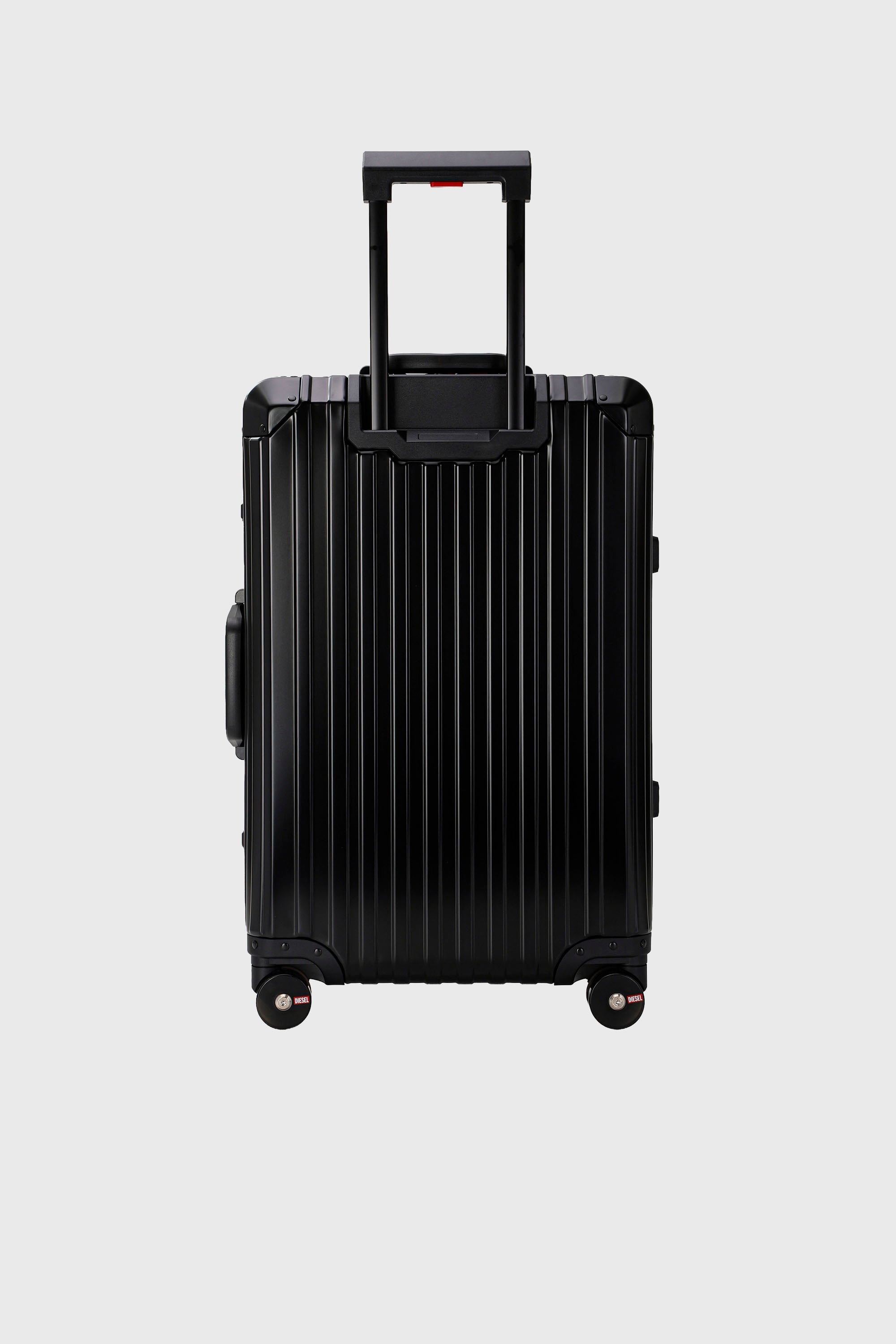 Diesel - DIESEL ALUMINUM TROLLEY- DSL002, Valigia in alluminio taglia M Unisex in Nero - 2