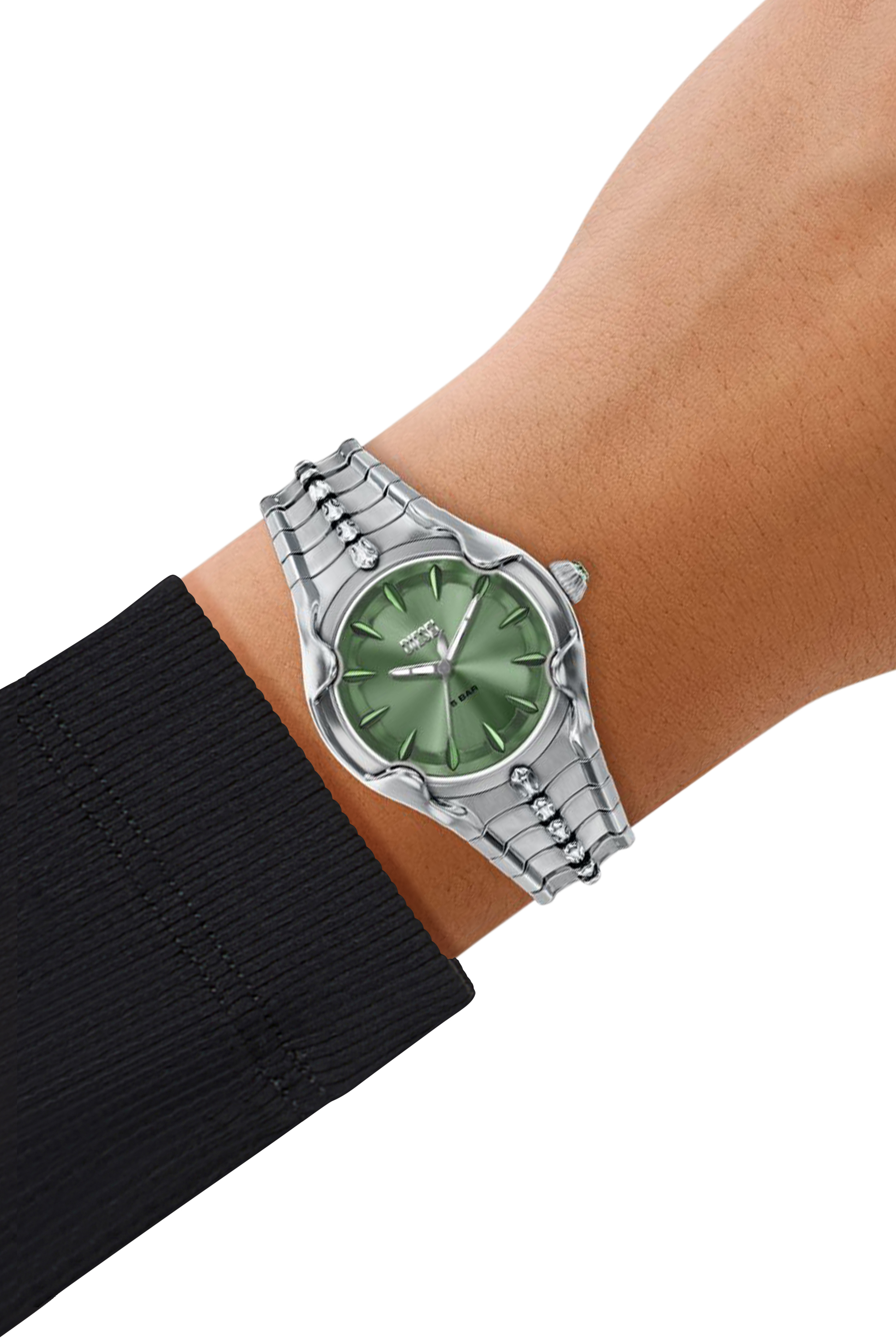Diesel - DZ5632 WATCH, Orologio Vert in acciaio inox Uomo in Argento - 7