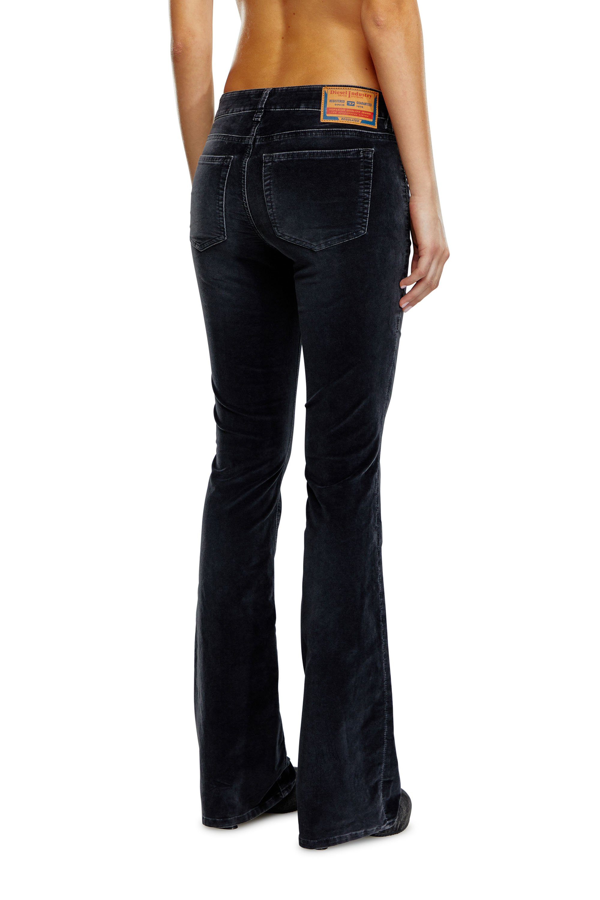Diesel - Bootcut and Flare Jeans 1969 D-Ebbey 003HL, Nero - Image 2