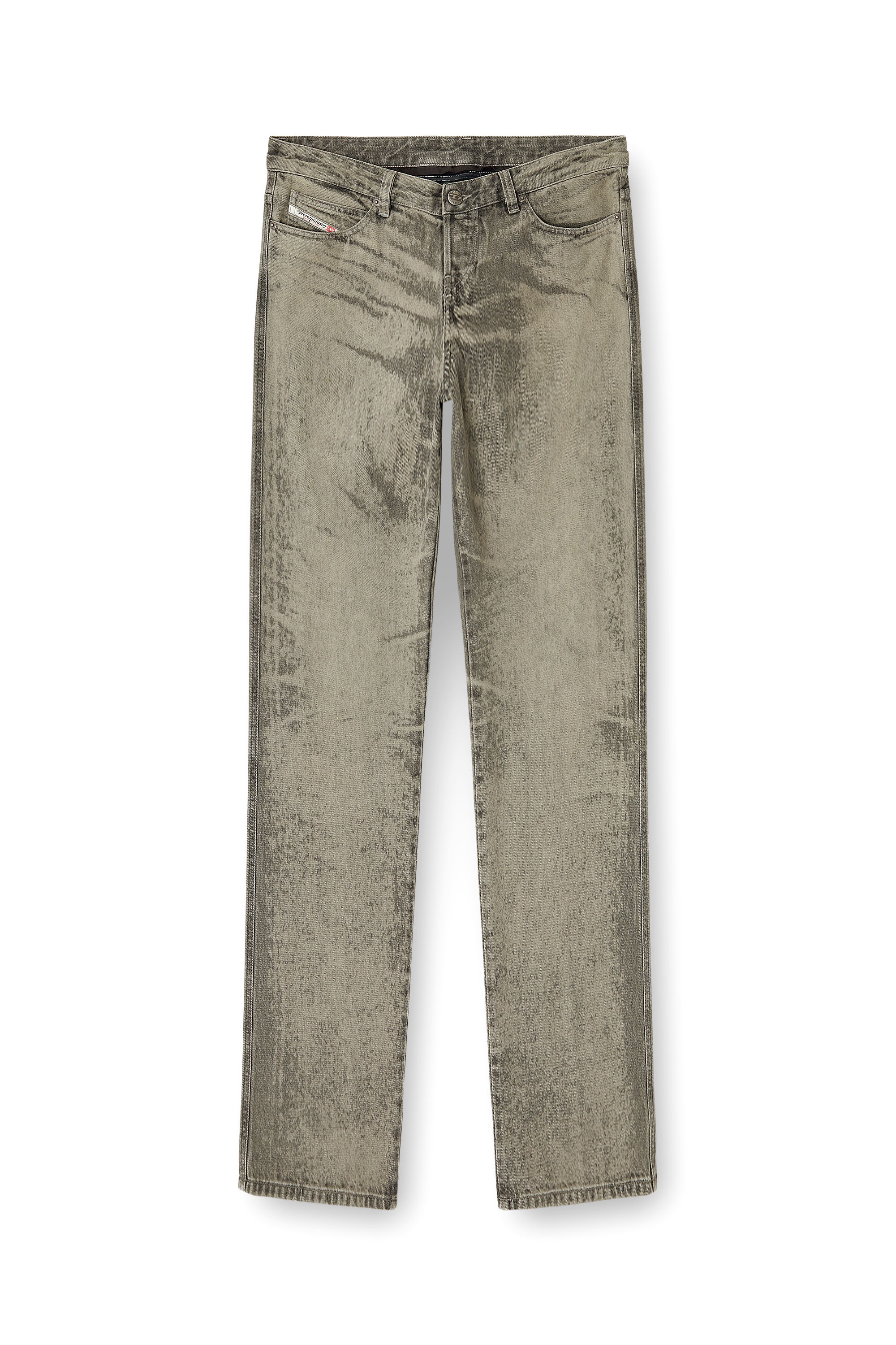 Diesel - Regular Jeans D-Im 007DR Uomo, Grigio - Image 3