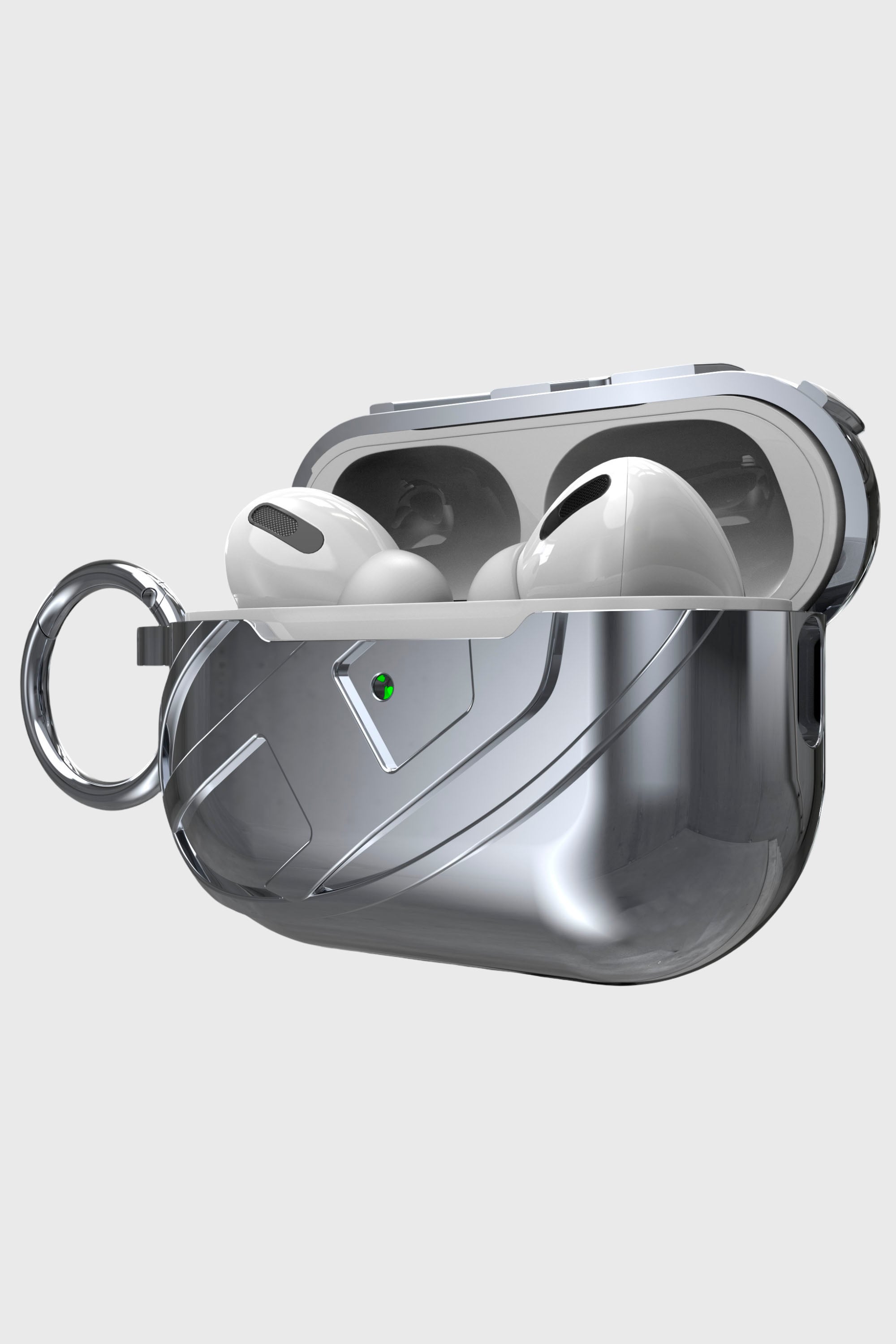 Diesel - 60274 MOULDED CASE, Custodia AirPods AirPods Pro / Pro 2 Unisex in Grigio - 2