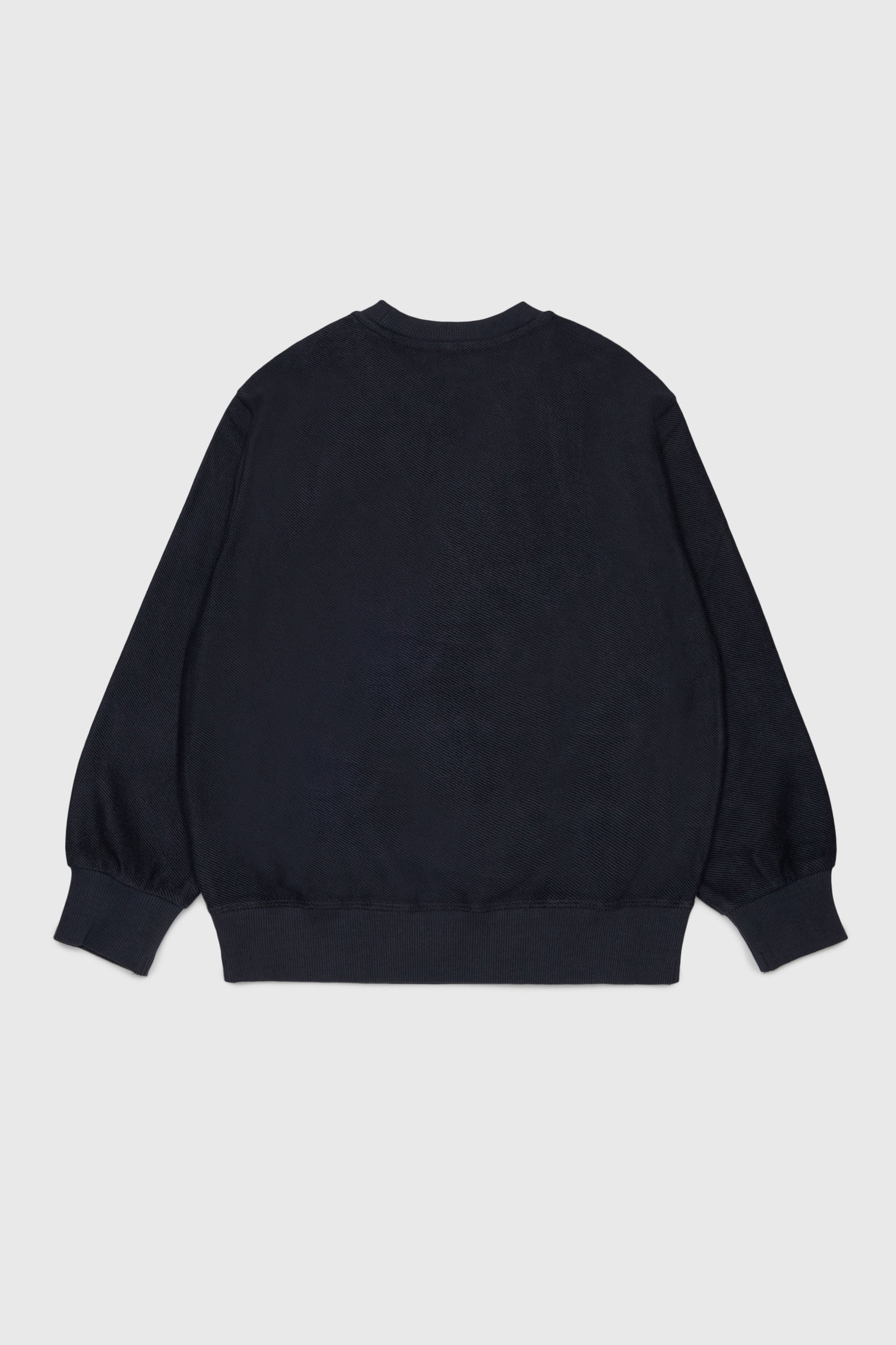 Diesel - SFRIT OVER, Felpa con striature e logo Oval D Uomo in Nero - 2