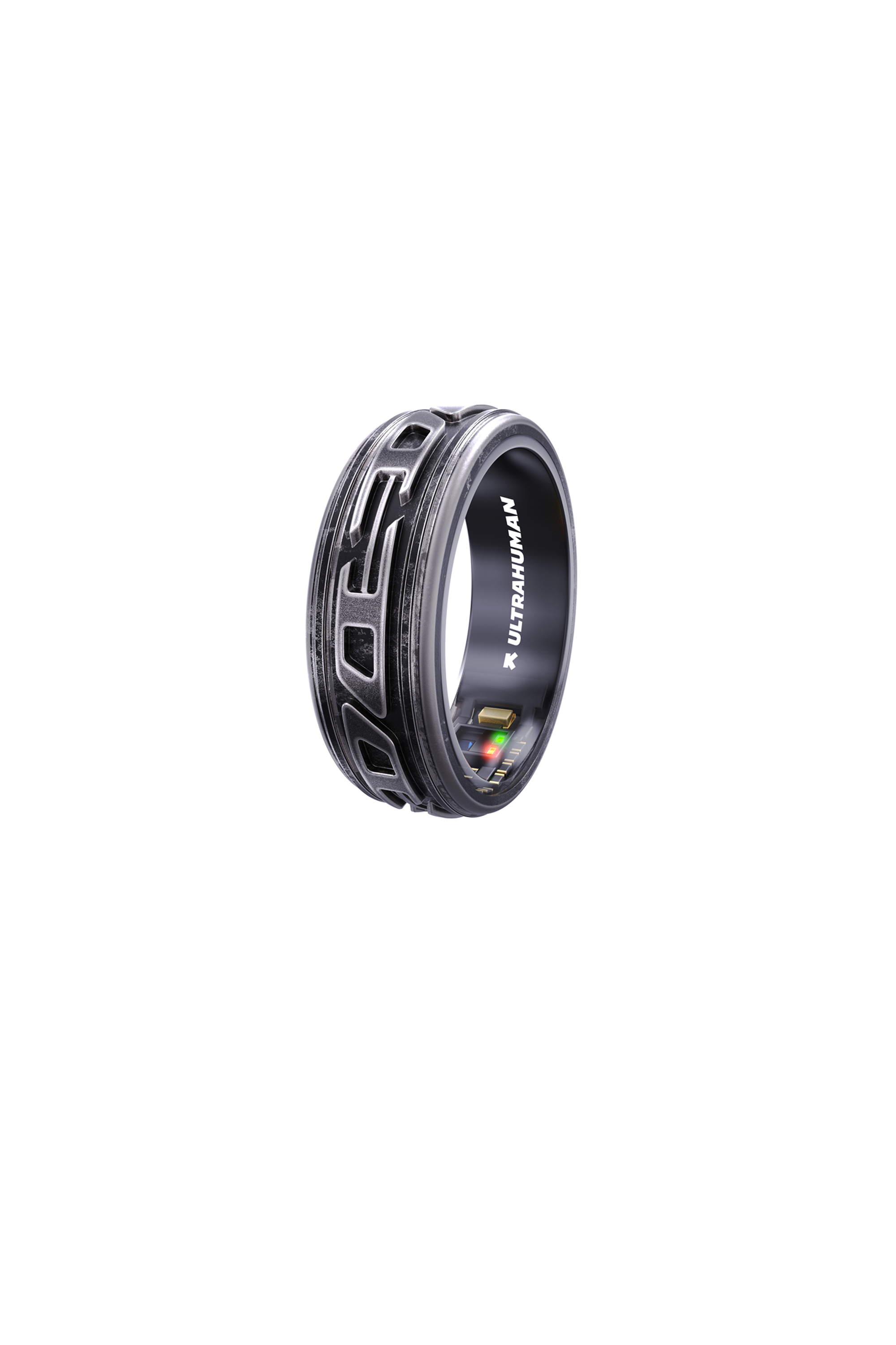 Diesel - SMART RING PHANTOM BLACK- UHRA-DD, Smart ring in nero effetto consumato Unisex in Nero - 2